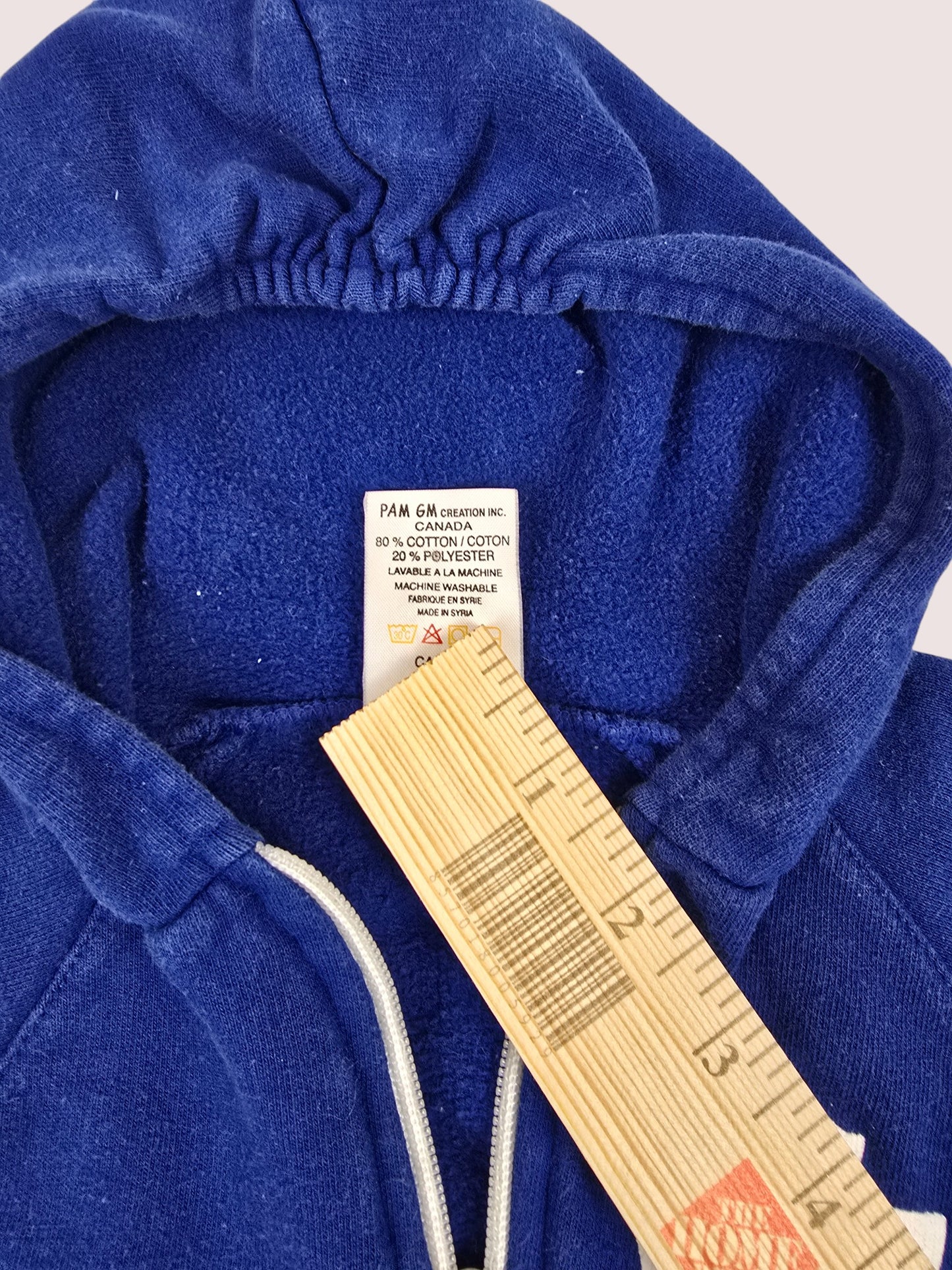 Vintage Maple Leafs hooded sweater 12M