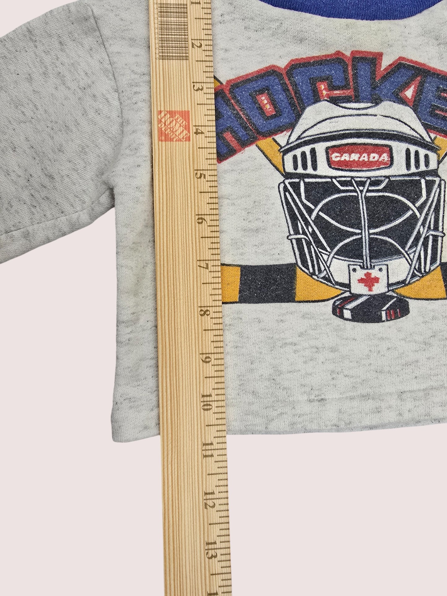 Vintage hockey crewneck Best Fit 12-18m