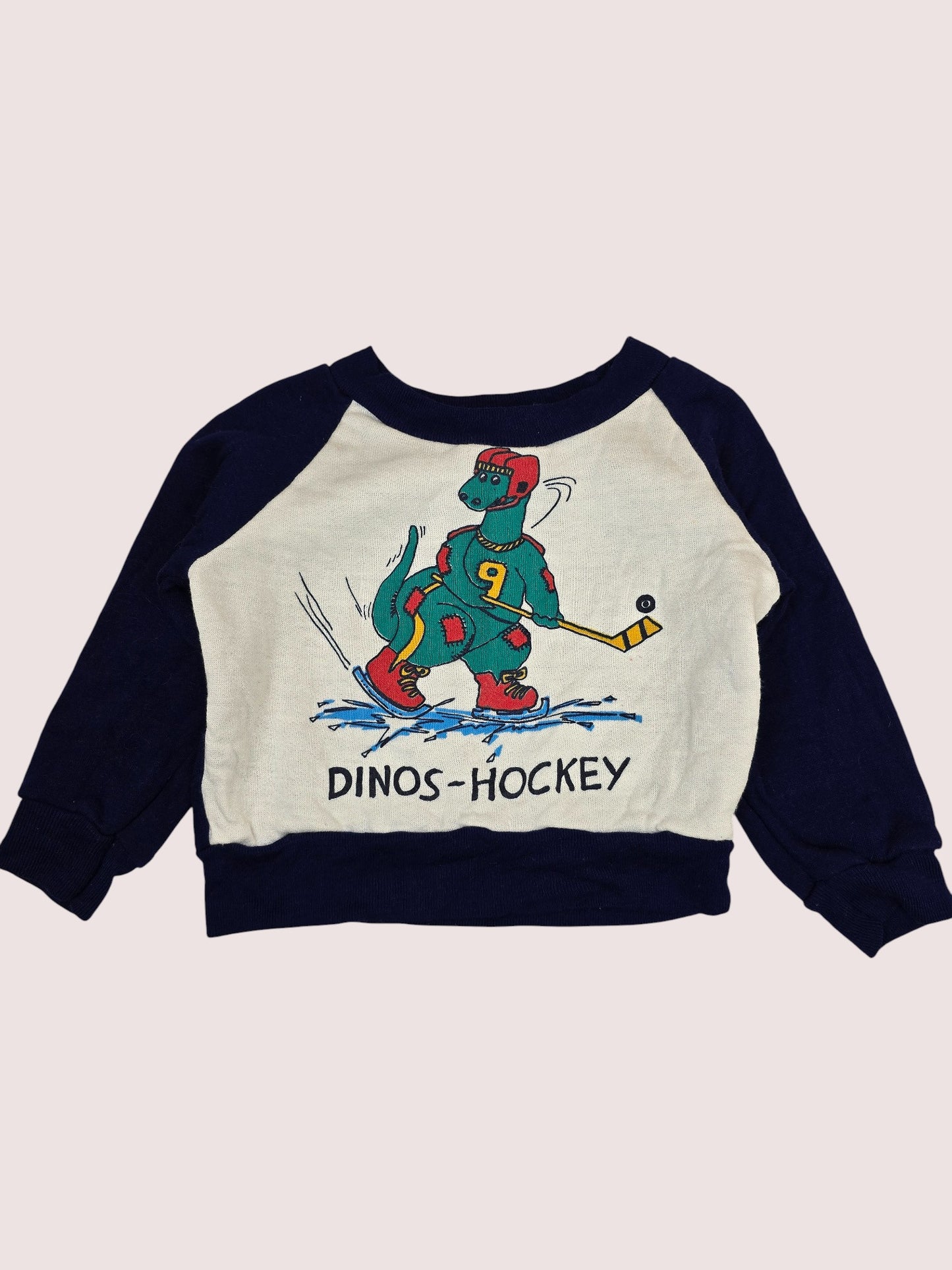 Vintage Dino Hockey two piece set 2T