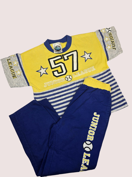 Vintage Badge two piece baseball set Tagged 6