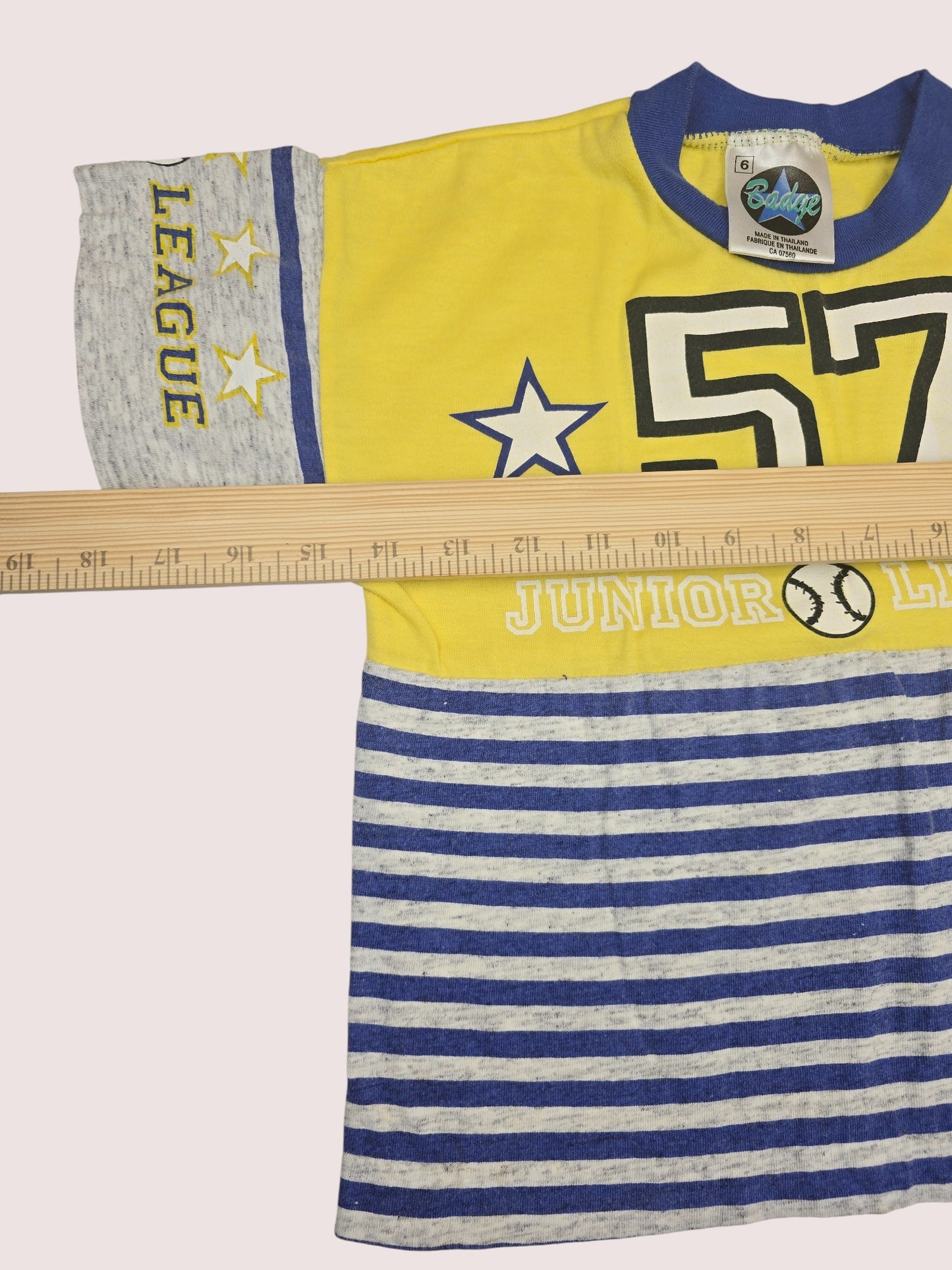 Vintage Badge two piece baseball set Tagged 6