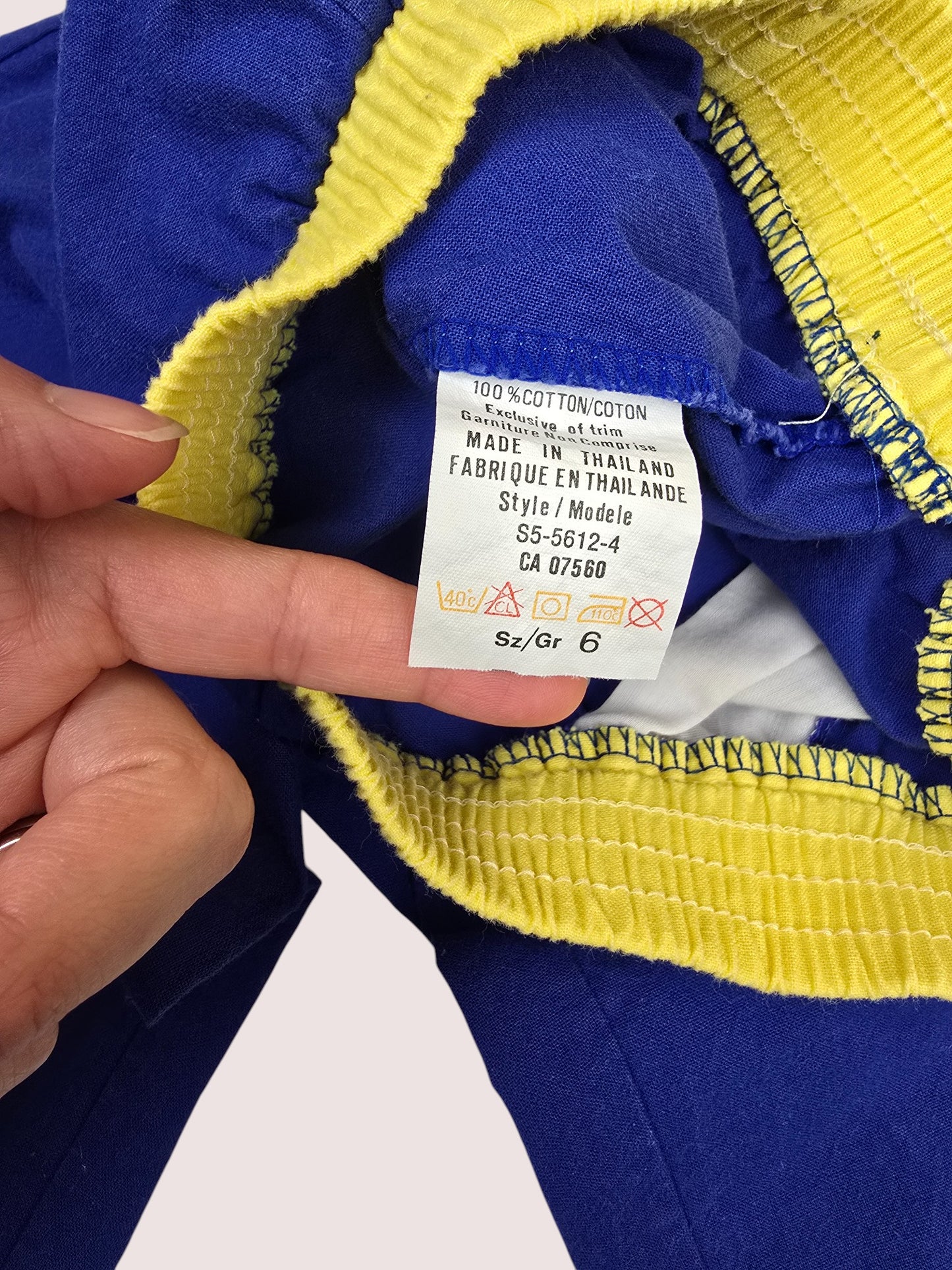 Vintage Badge two piece baseball set Tagged 6