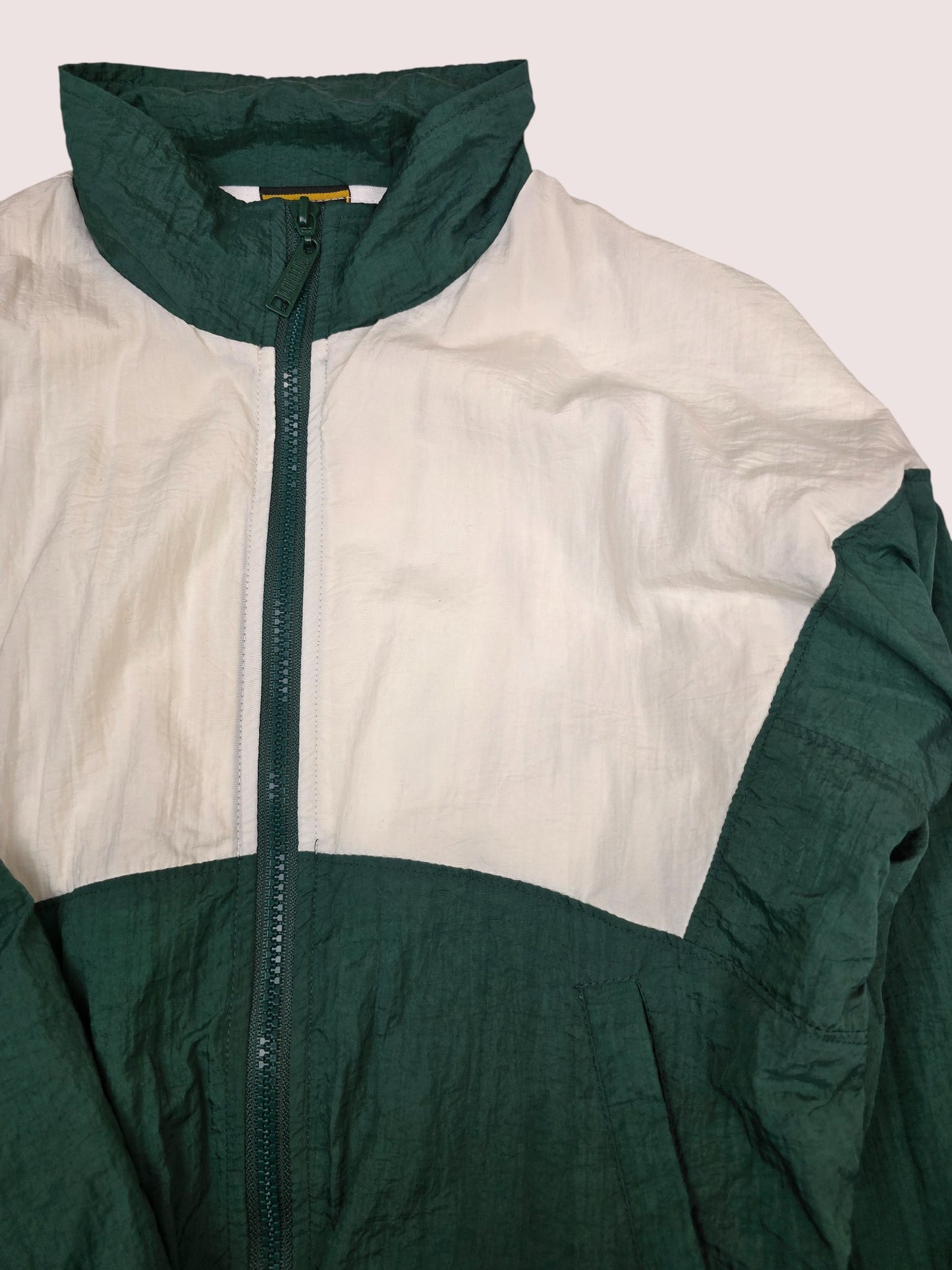 Vintage Puma colourblock windbreaker jacket Tagged Youth S