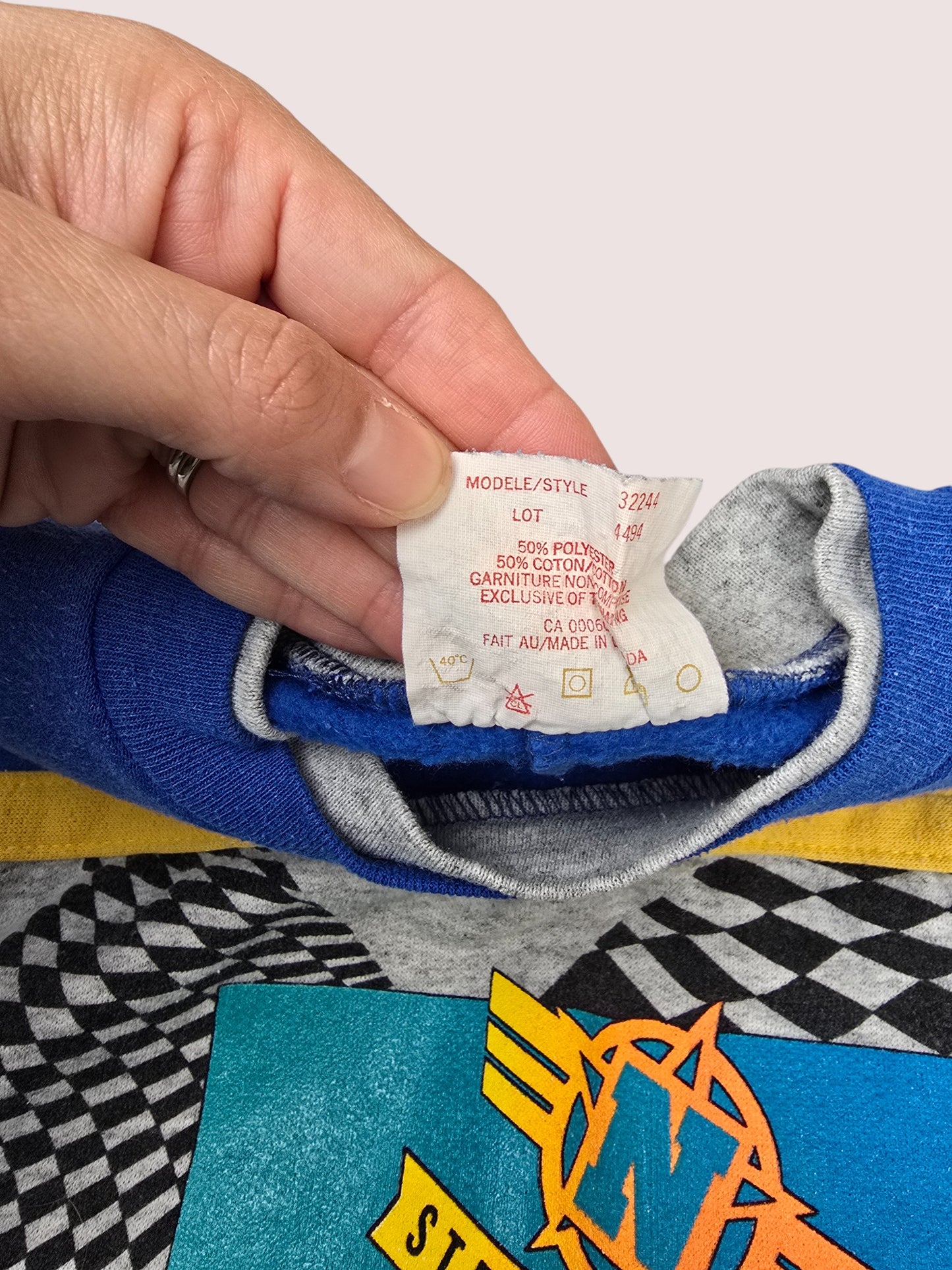 Vintage two piece basketball sweat suit 8-10Y