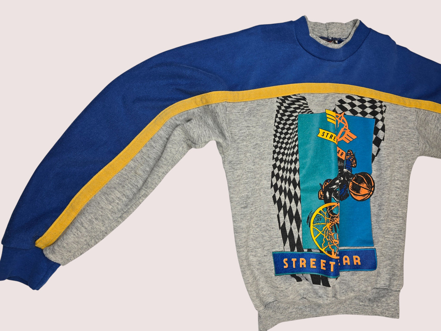 Vintage two piece basketball sweat suit 8-10Y