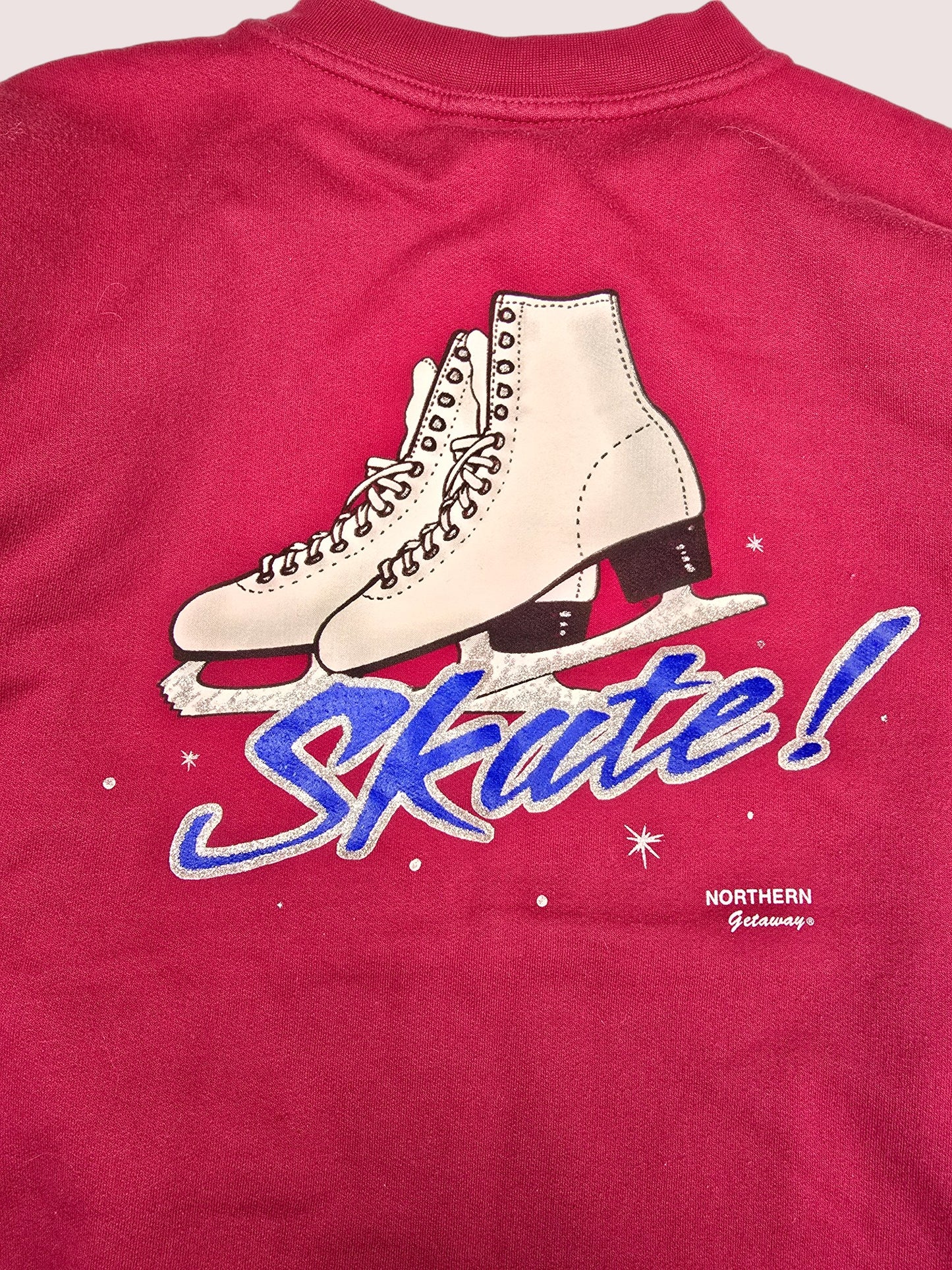 Vintage Northern Getaway skating crewneck Youth L