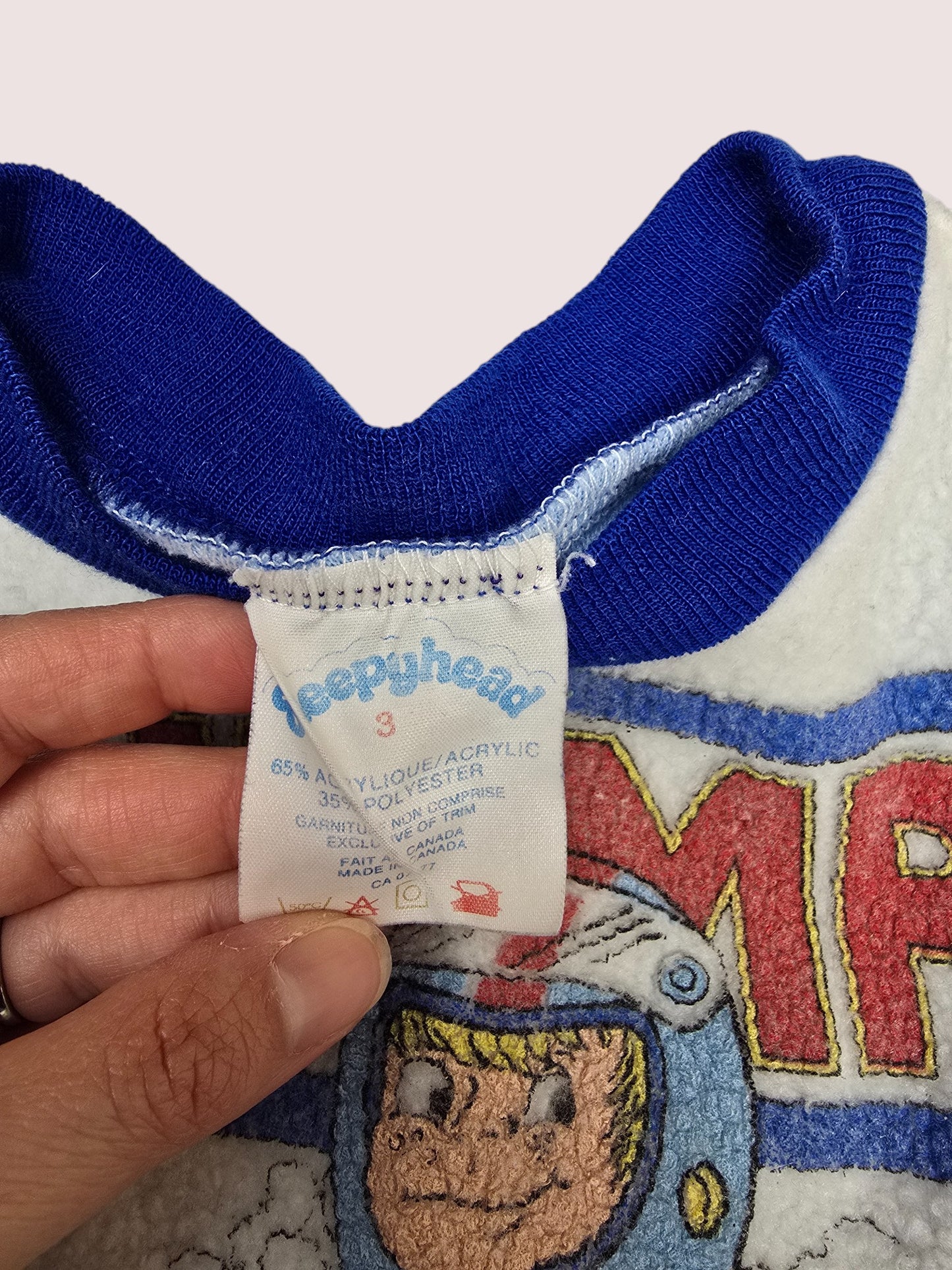 Vintage Sleepyheads two piece fleece set Tagged 3