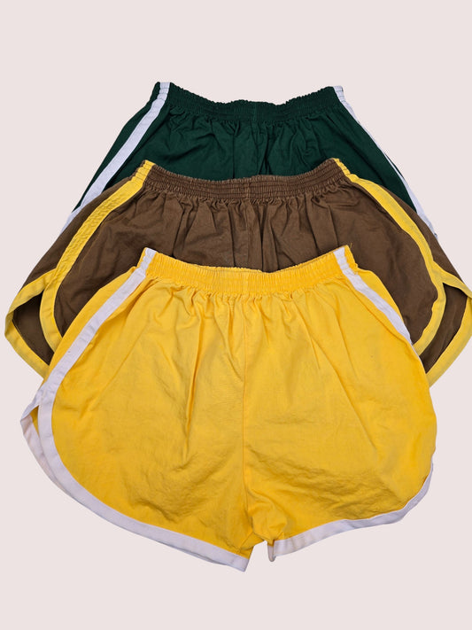 Set of 3 handmade track shorts 8-12Y