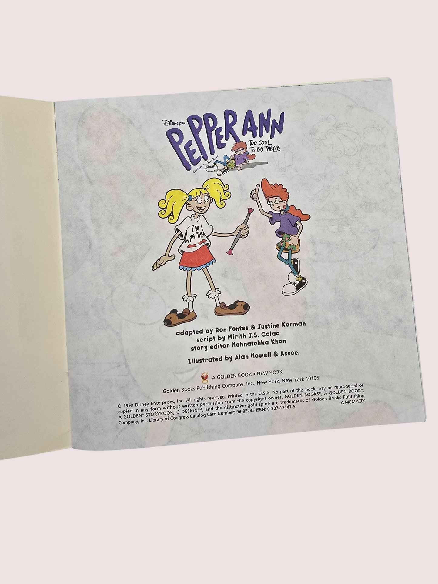 Vintage Pepperann paperback book