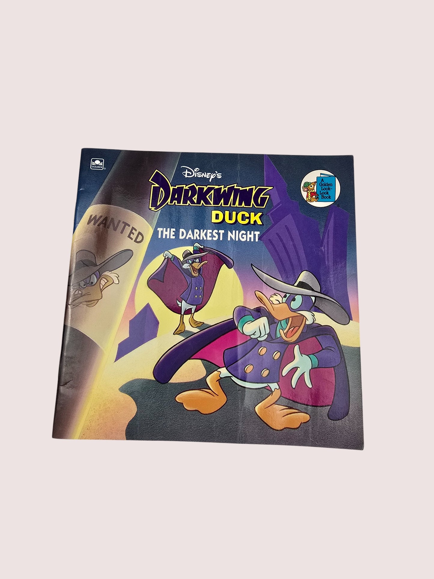 Vintage Darkwing Duck paperback book