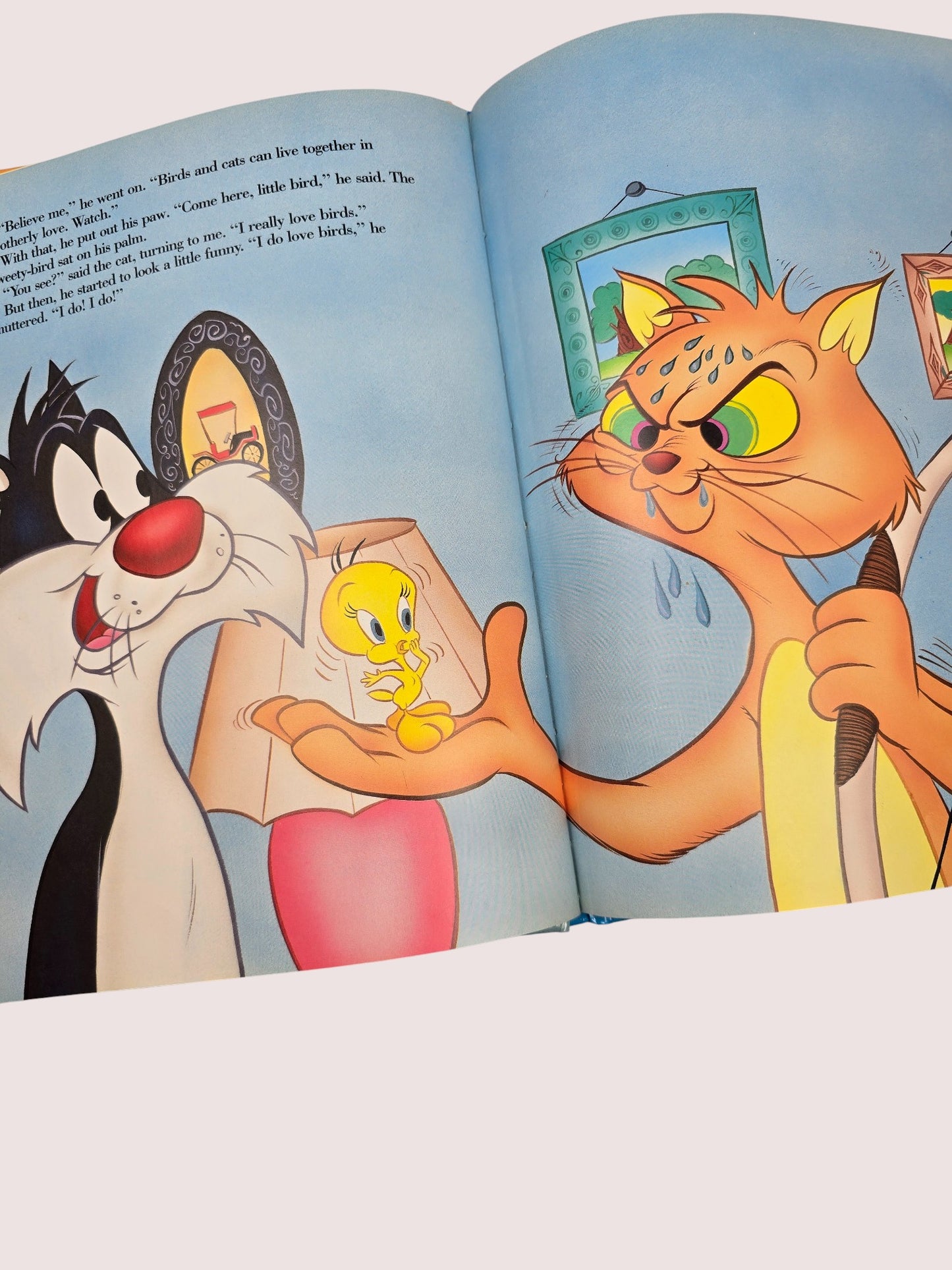 Vintage Looney Tunes hardcover book