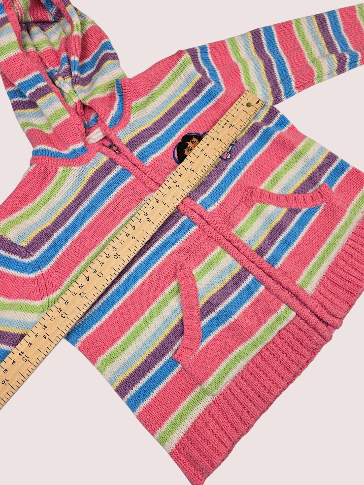 Y2K Dora two piece sweater and jeans set 3T