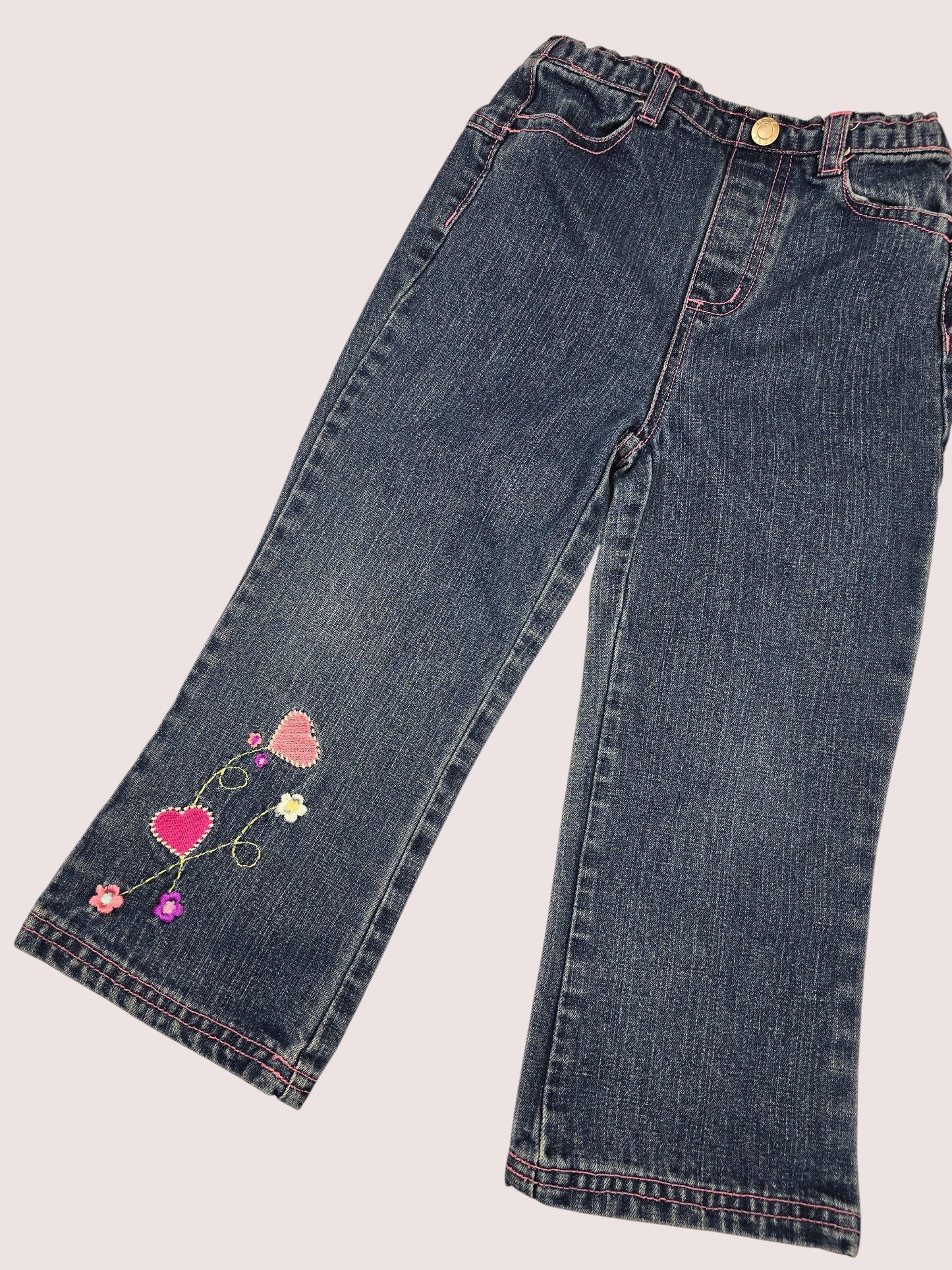 Y2K Dora two piece sweater and jeans set 3T