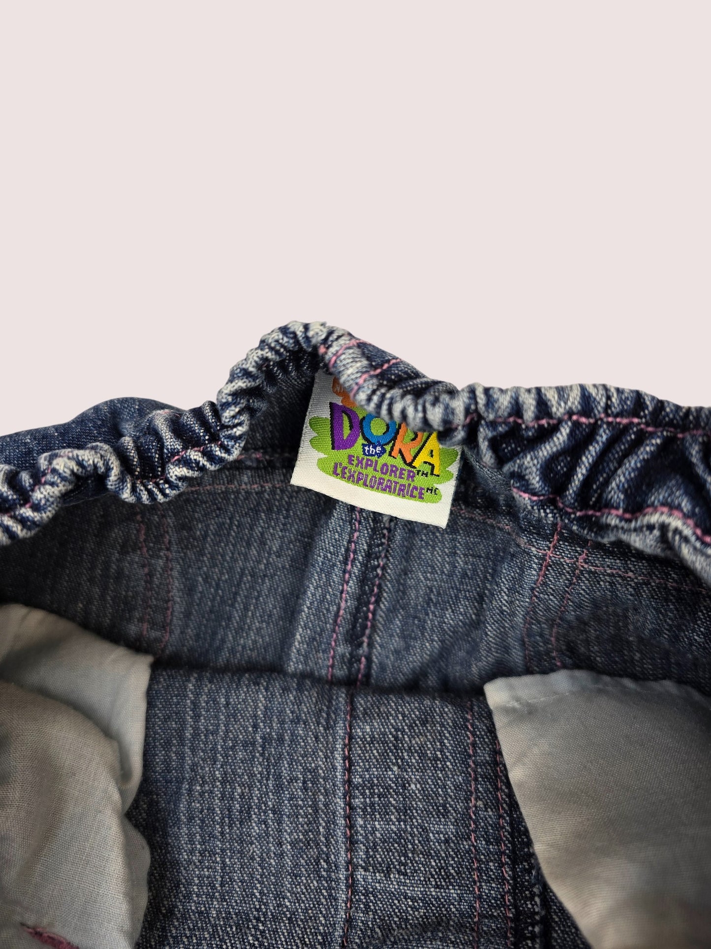 Y2K Dora two piece sweater and jeans set 3T