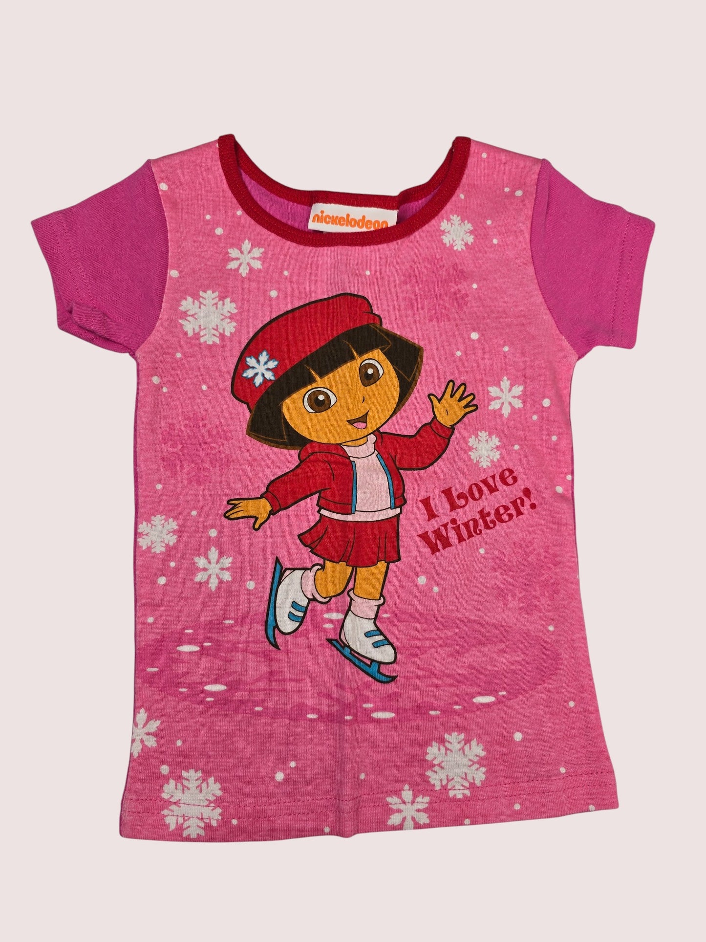 Y2K Dora two piece sleep set 4T
