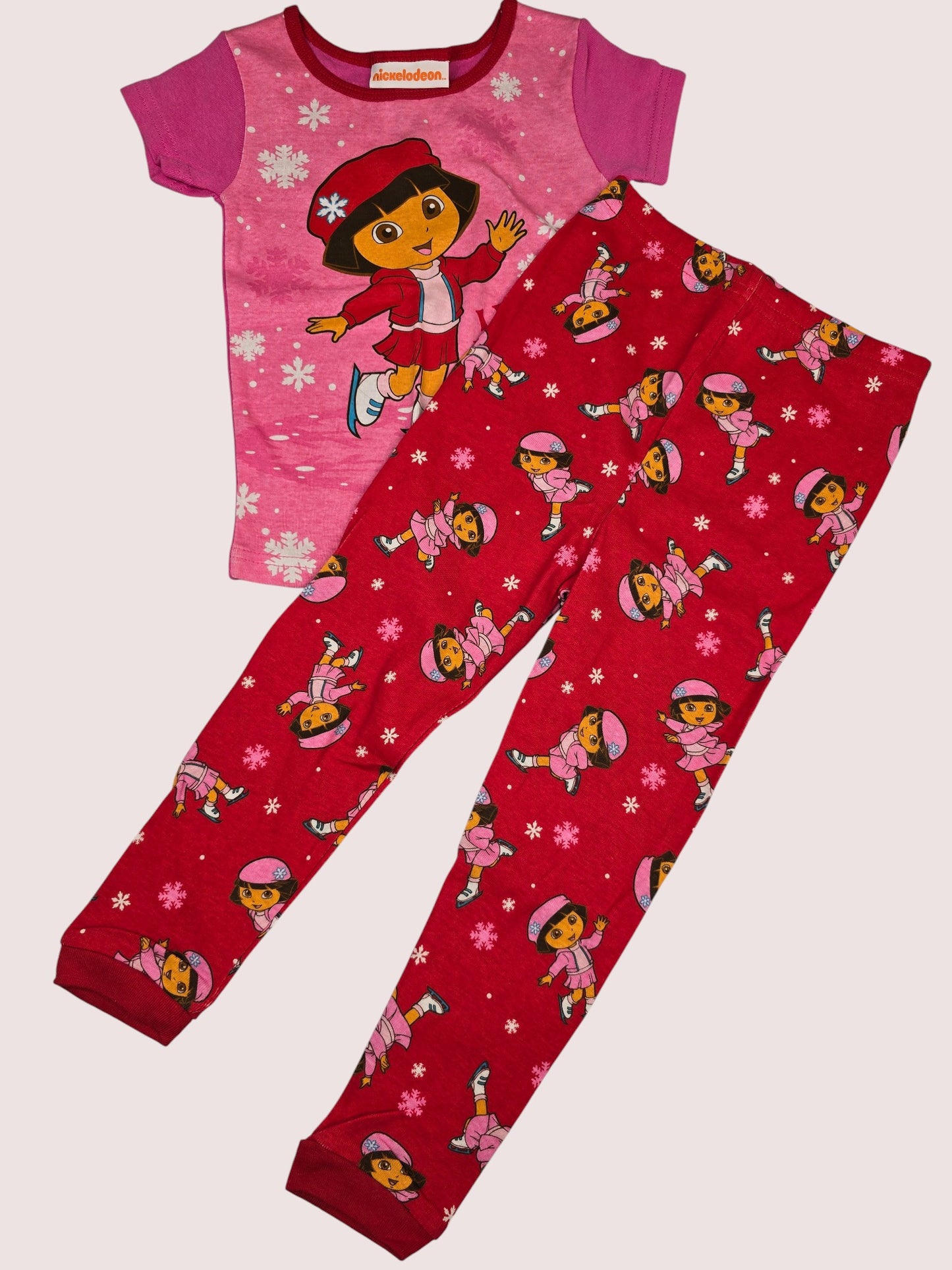Y2K Dora two piece sleep set 4T