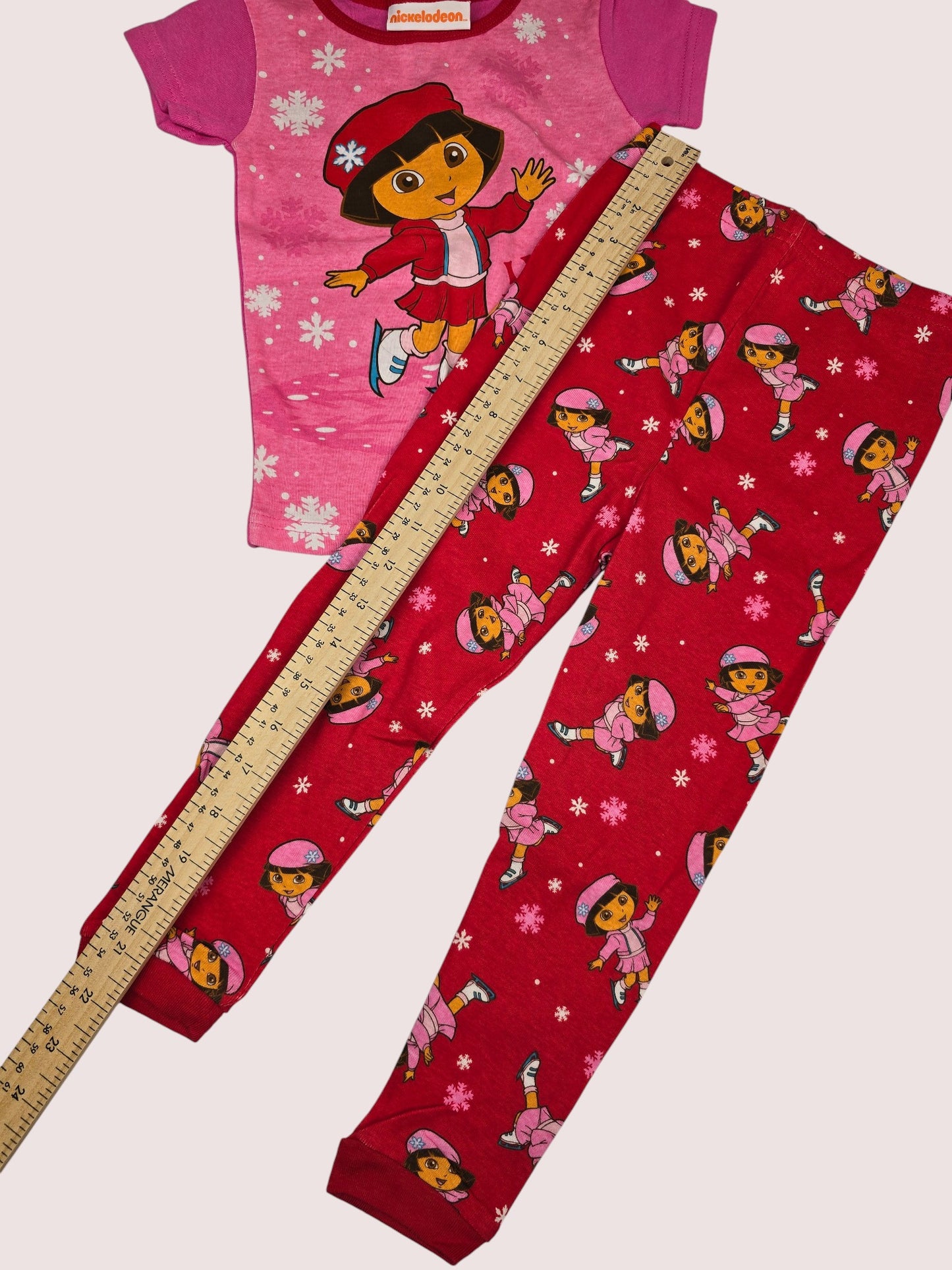 Y2K Dora two piece sleep set 4T