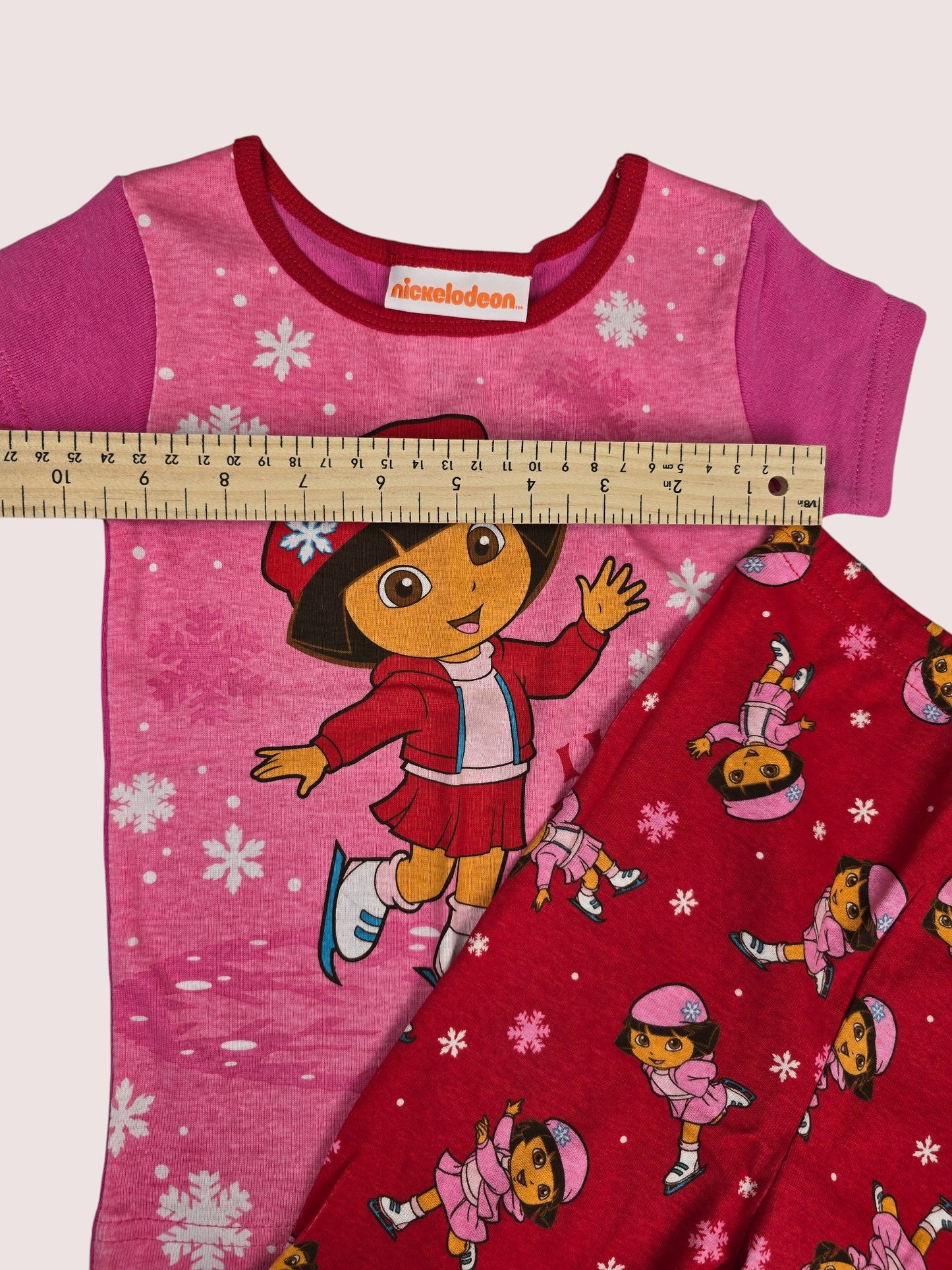 Y2K Dora two piece sleep set 4T