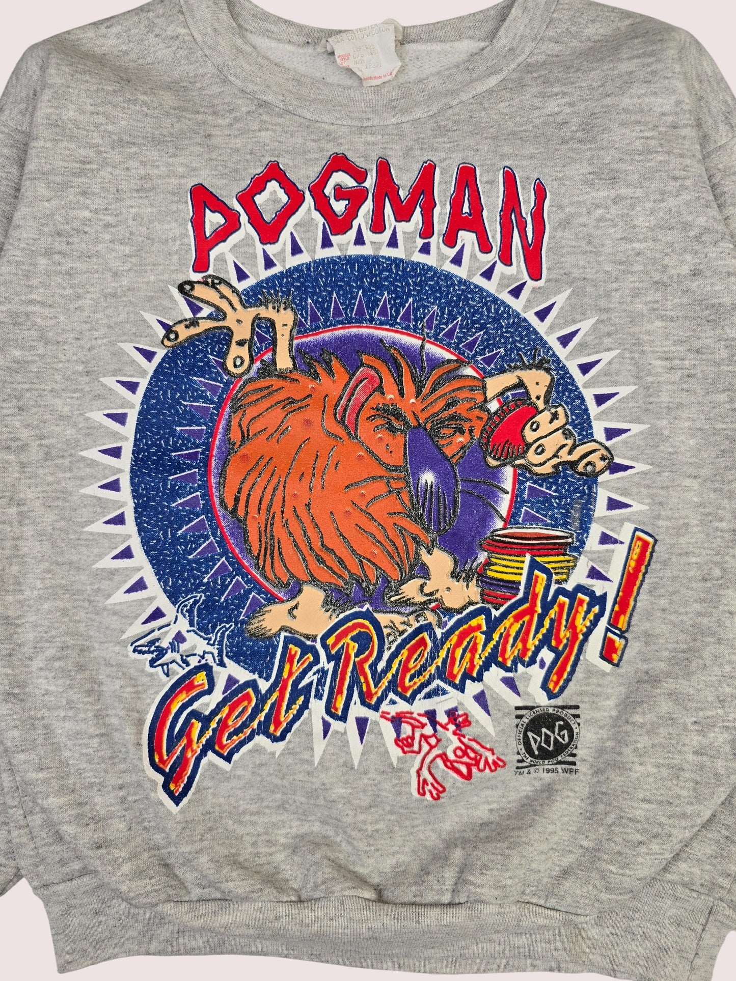 Vintage Pogs Pogman crewneck  Youth M best for 8-10y