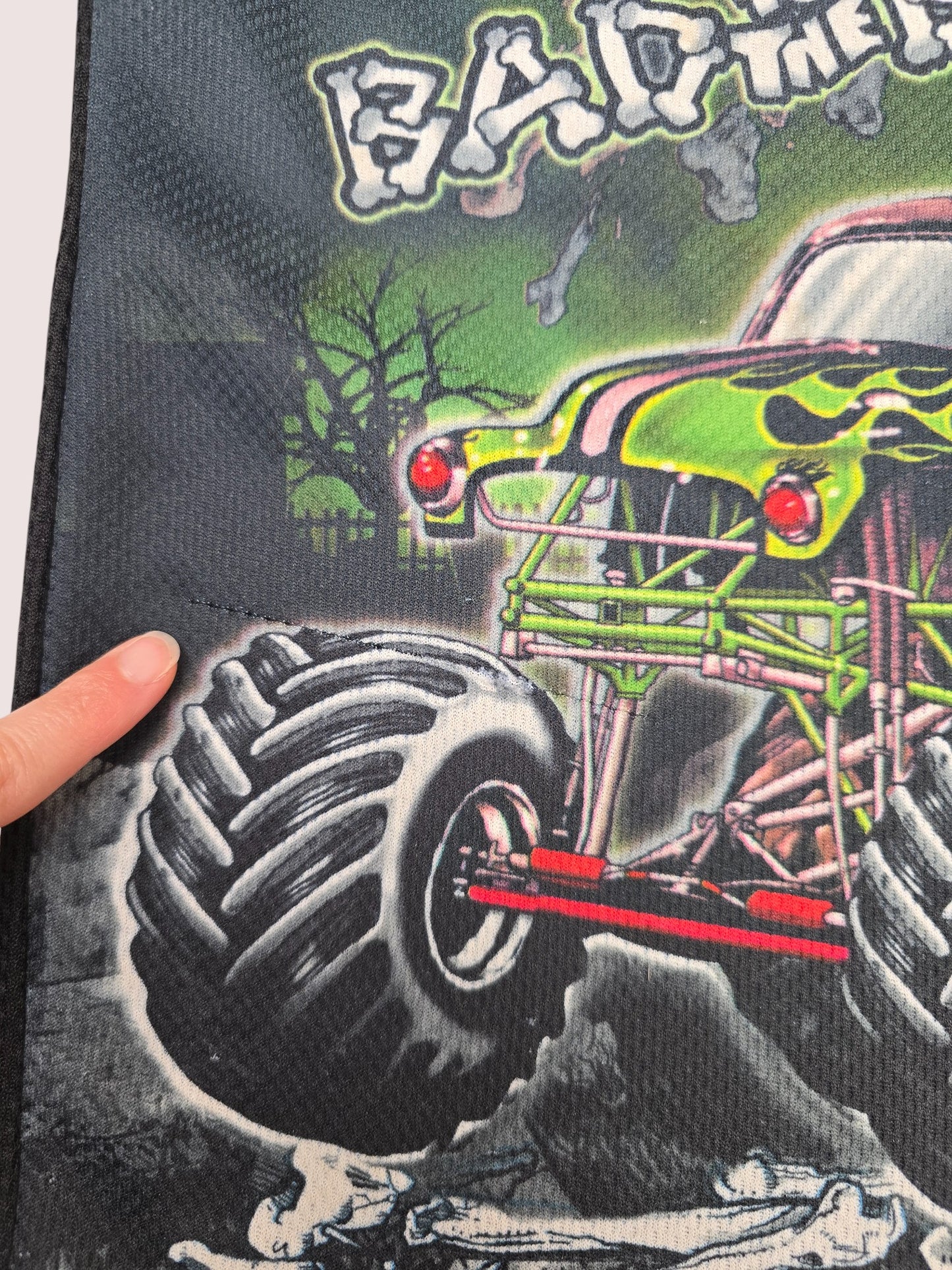 Monster Jam Grave Digger mesh tank Approx 6-8Y