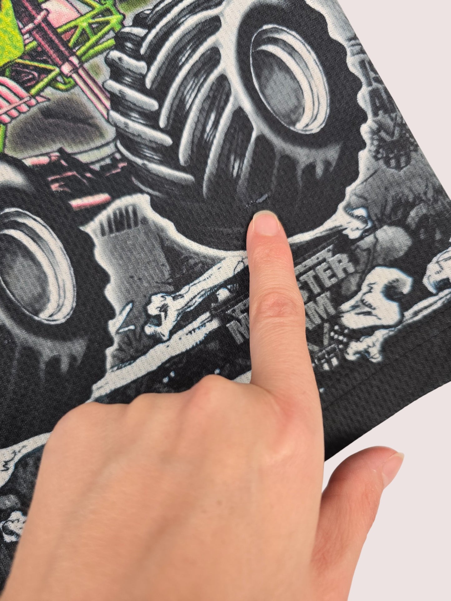 Monster Jam Grave Digger mesh tank Approx 6-8Y