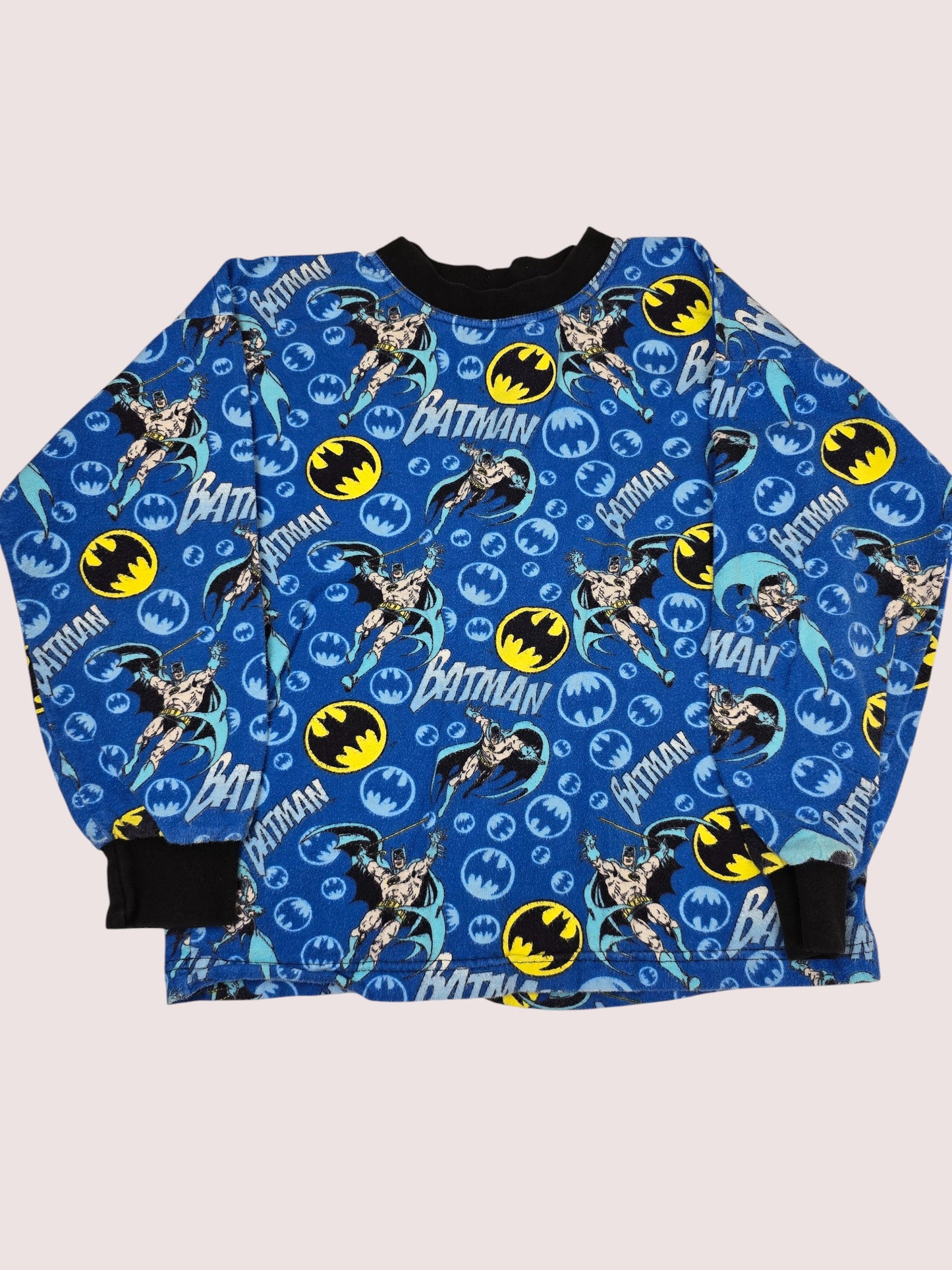 Vintage Batman two piece pj set Youth XL