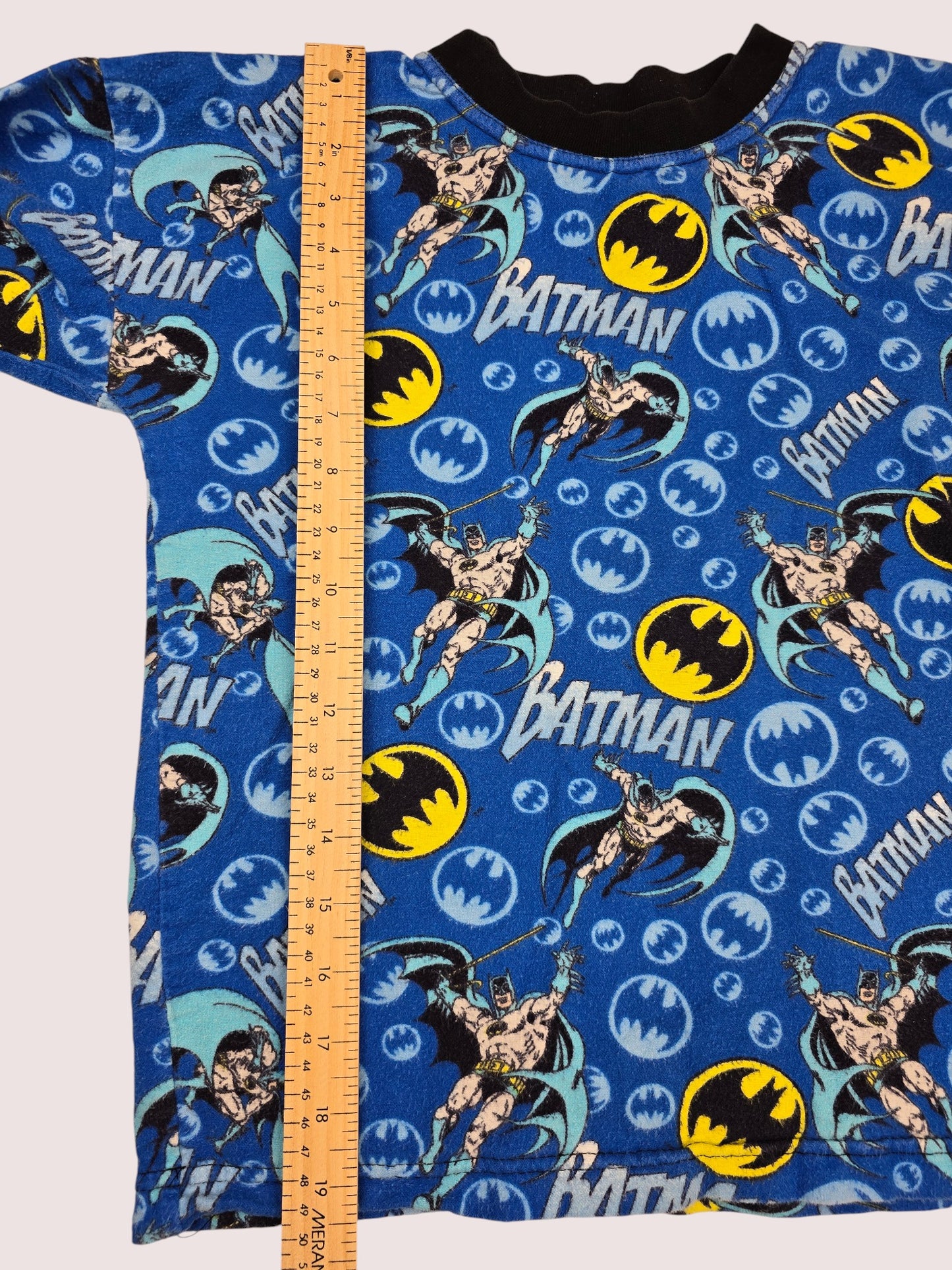 Vintage Batman two piece pj set Youth XL