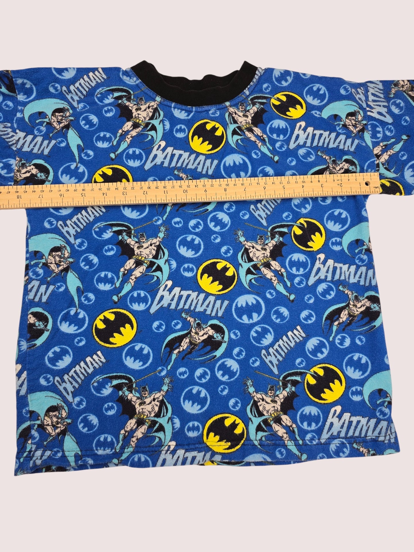Vintage Batman two piece pj set Youth XL