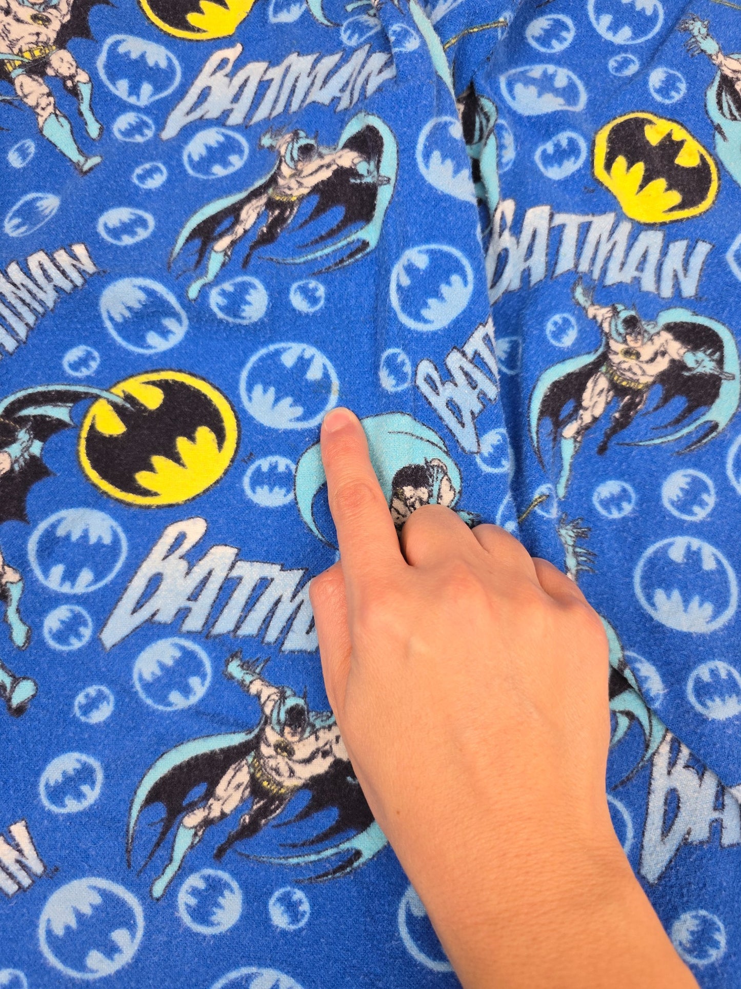Vintage Batman two piece pj set Youth XL