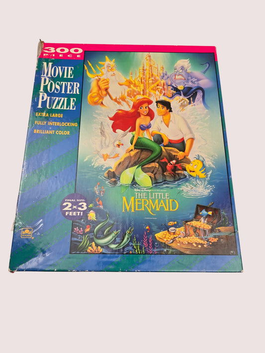 Vintage Little Mermaid puzzle