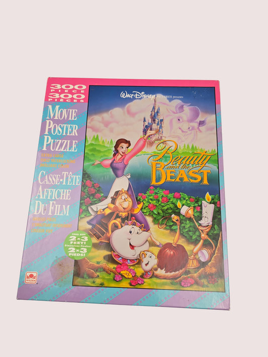 Vintage Beauty and the Beast puzzle