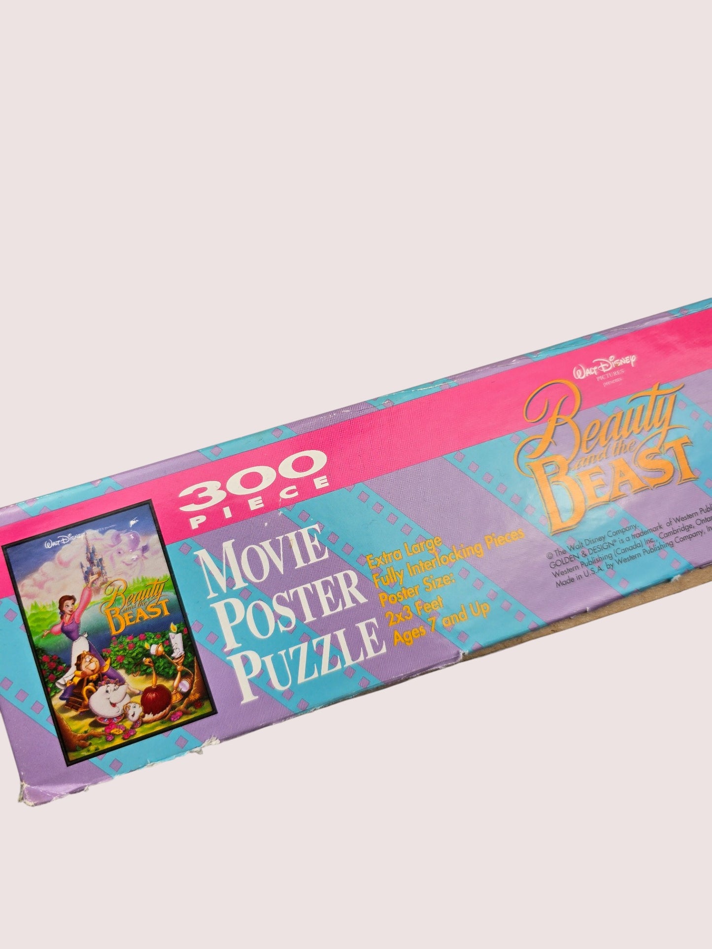 Vintage Beauty and the Beast puzzle