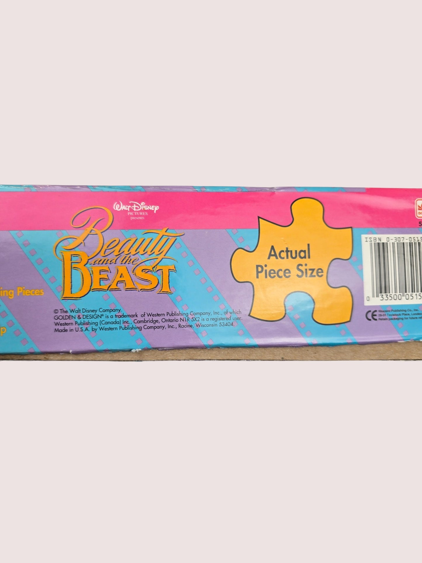 Vintage Beauty and the Beast puzzle