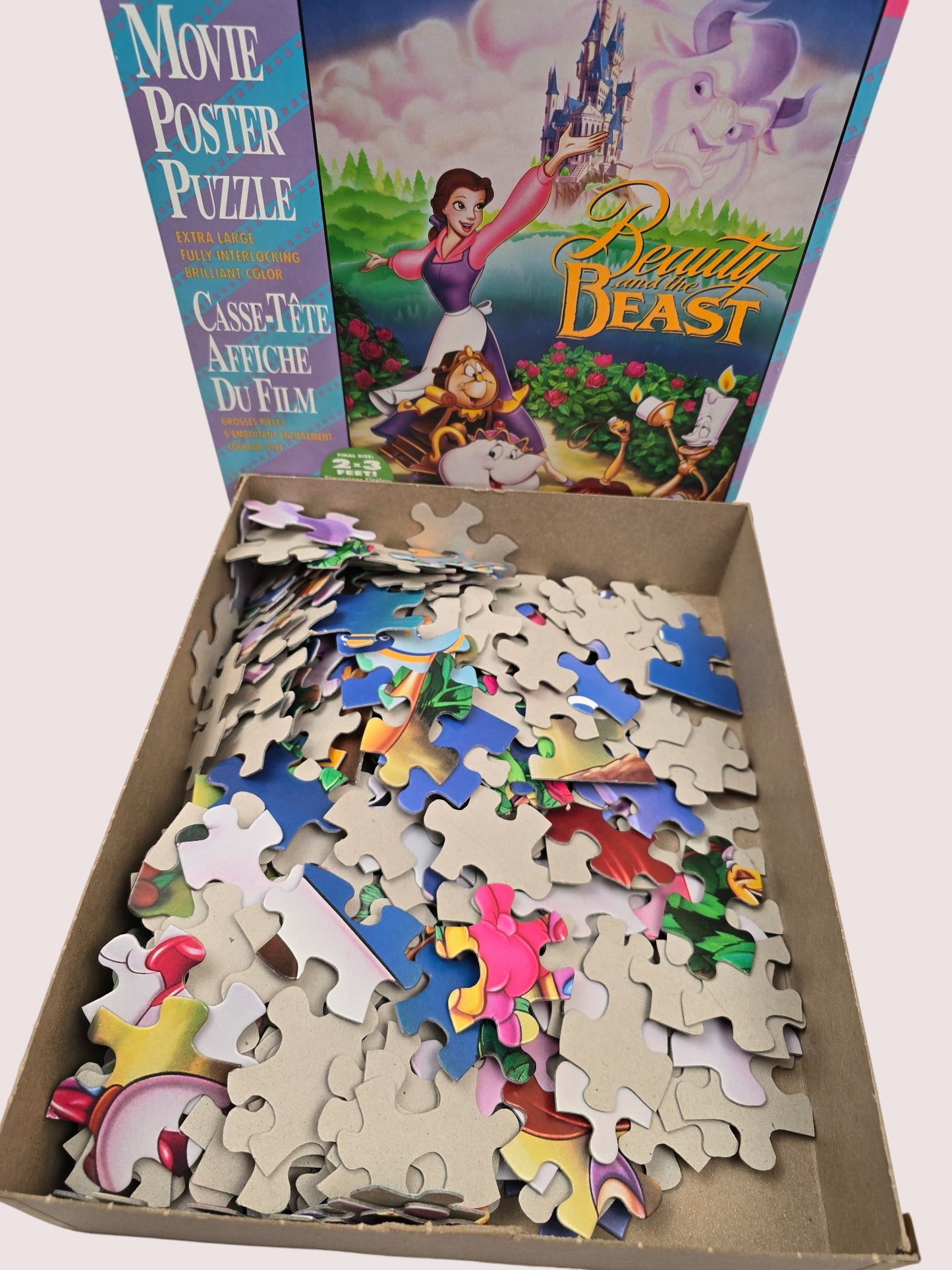 Vintage Beauty and the Beast puzzle
