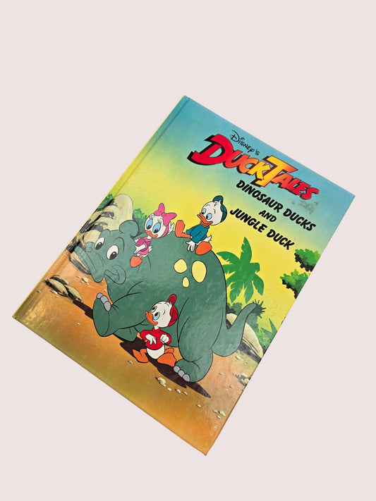 Vintage DuckTales hardcover book