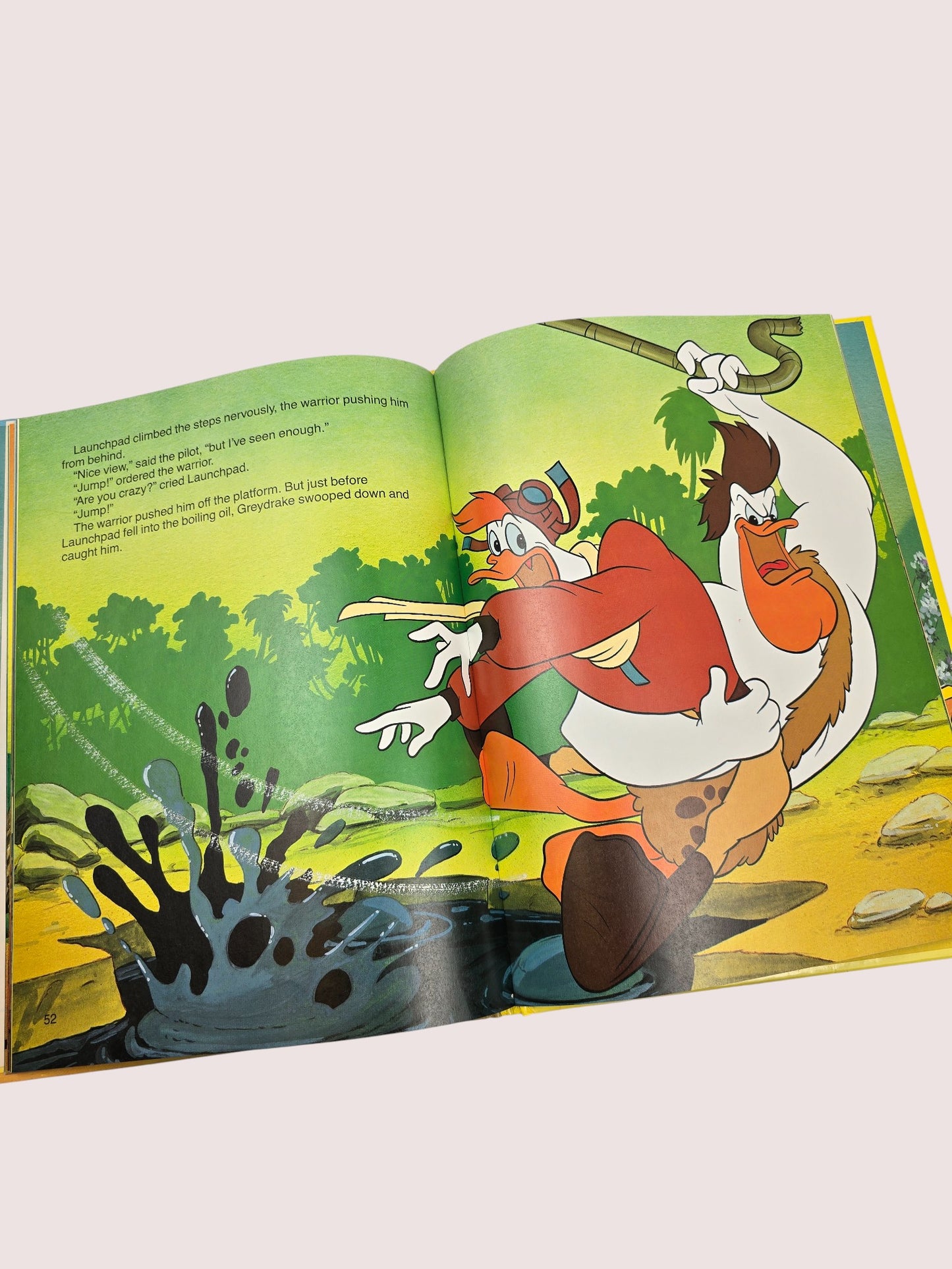 Vintage DuckTales hardcover book