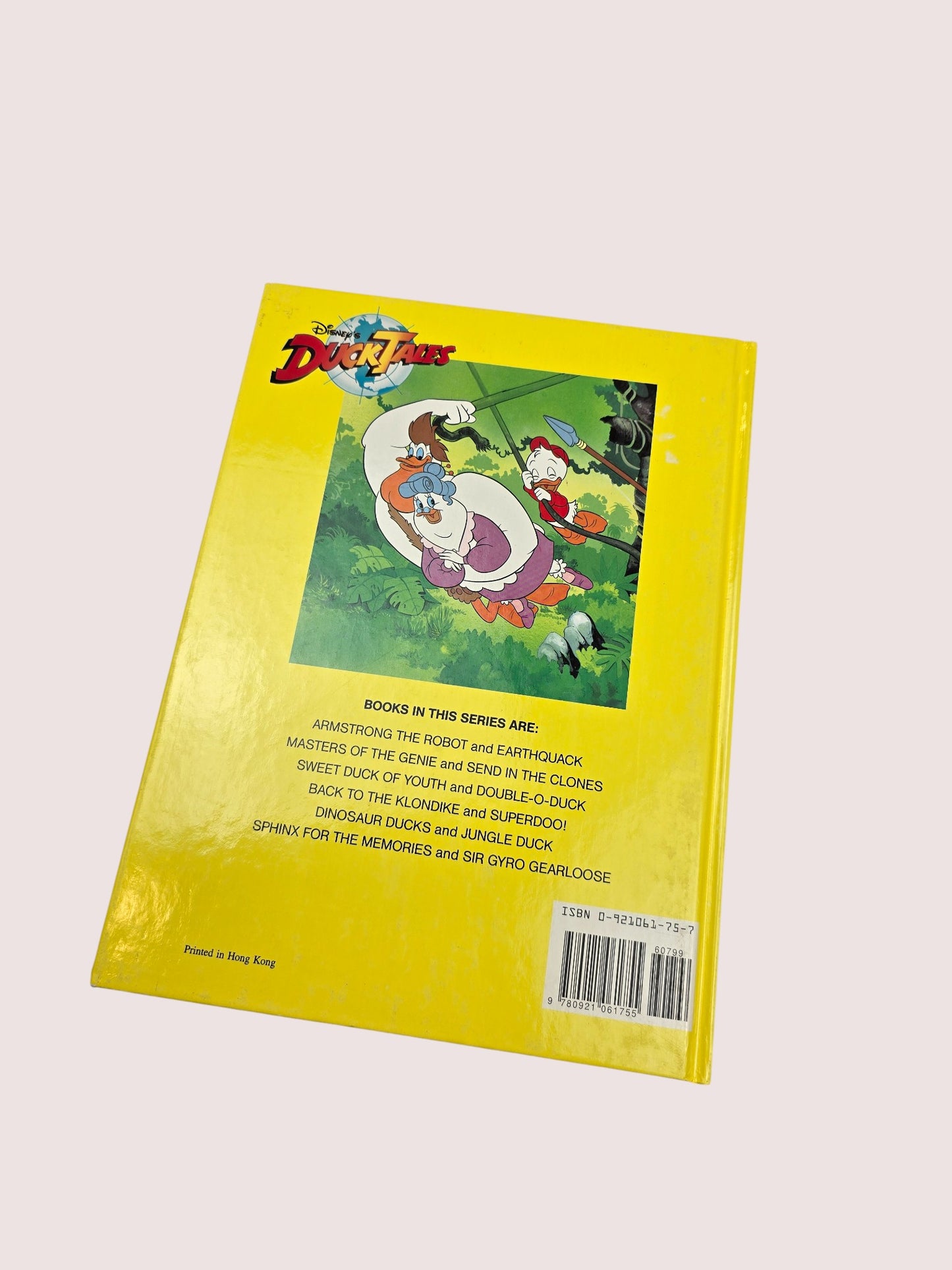 Vintage DuckTales hardcover book