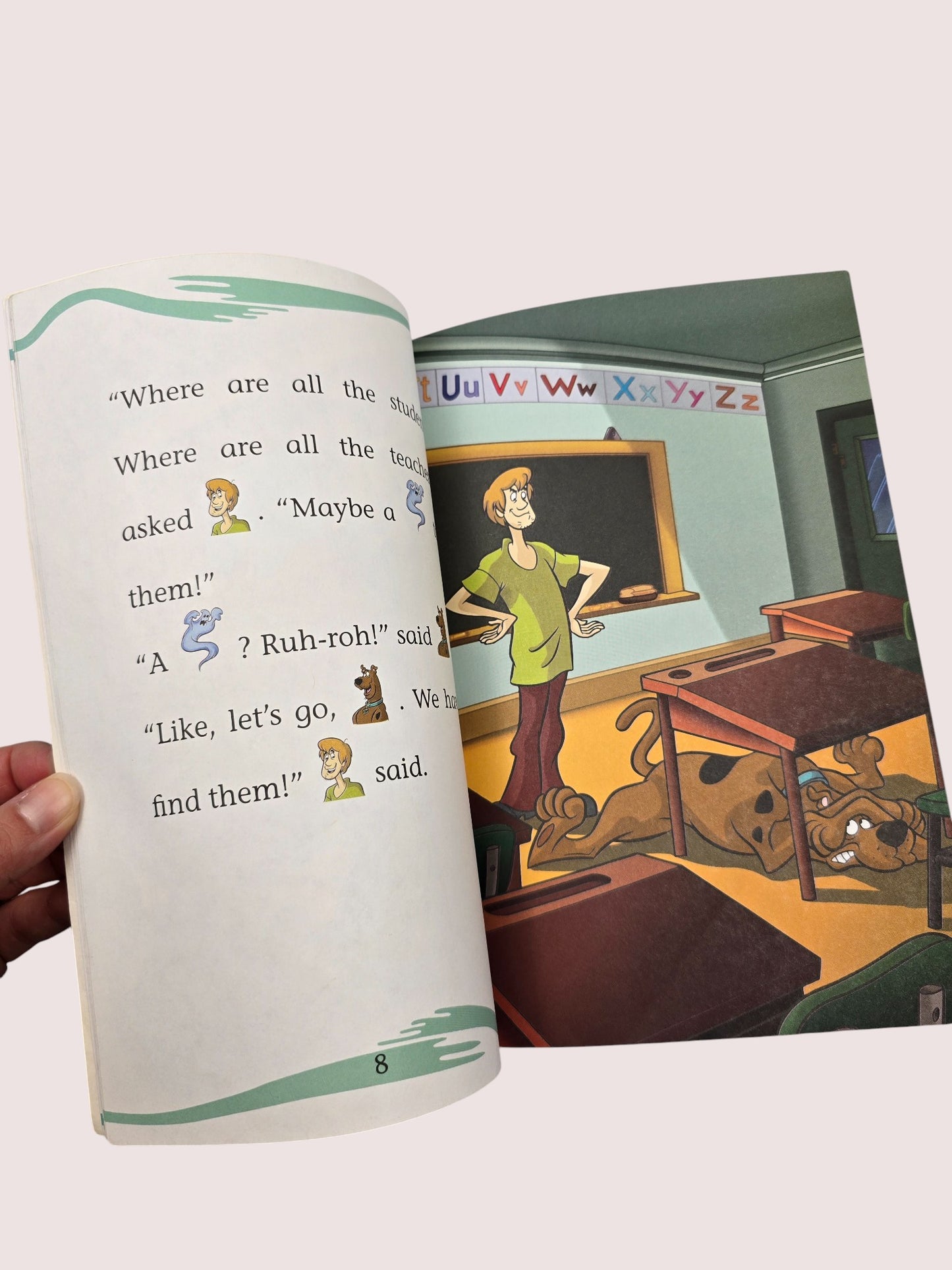 Scooby Doo paperback "Ghost School"