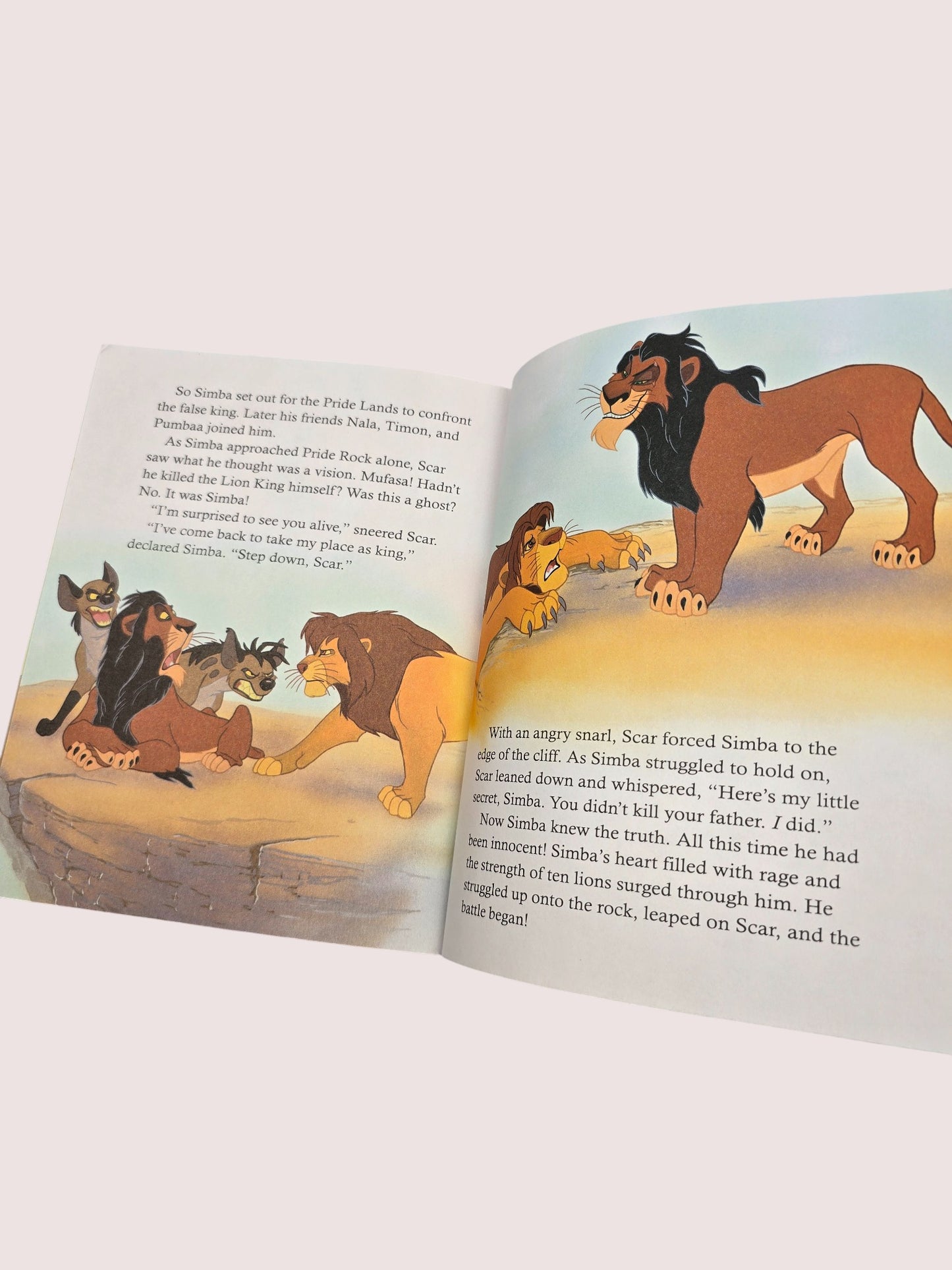Vintage Lion King little golden book