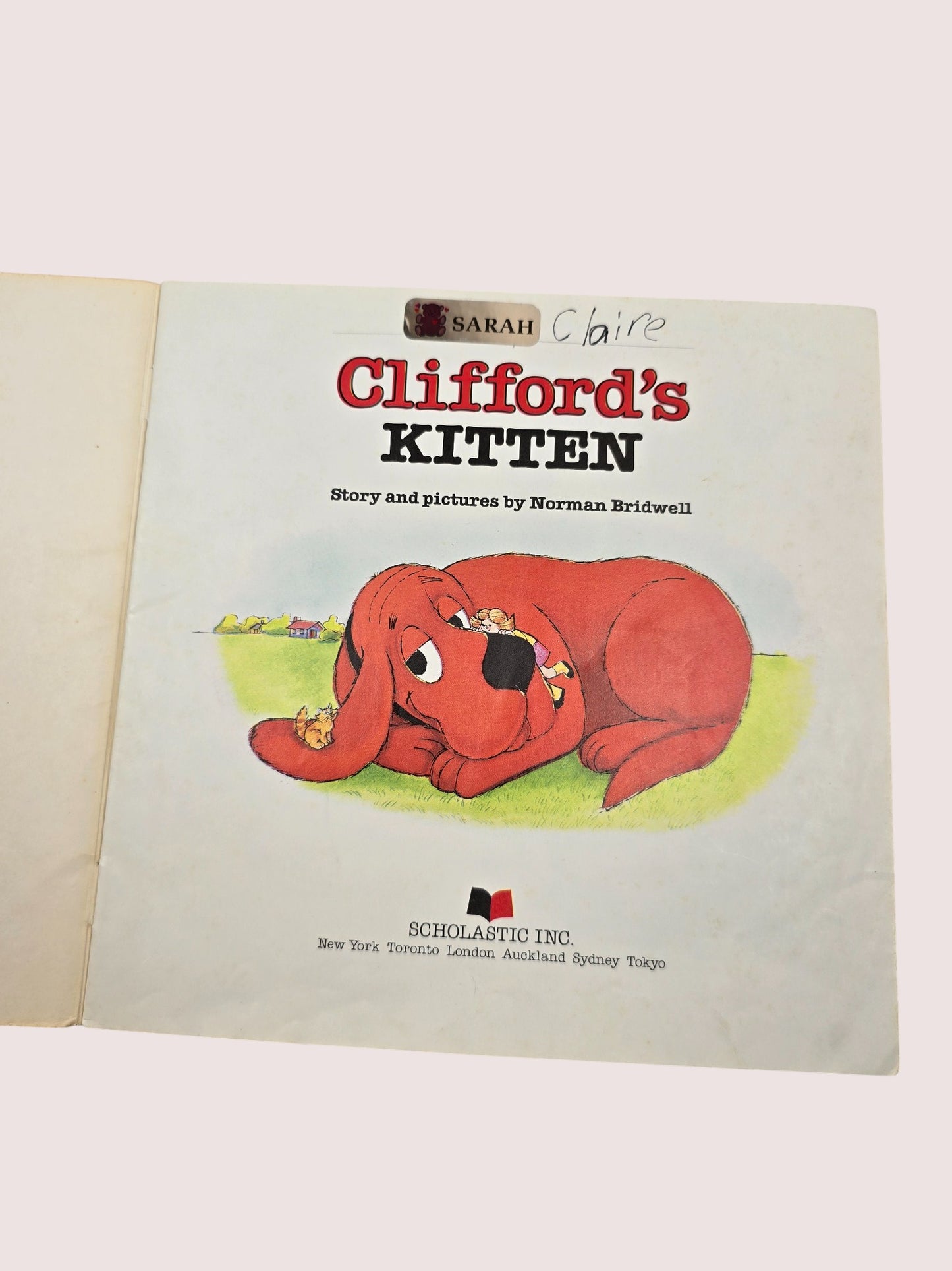 Vintage Clifford's Kitten paperback