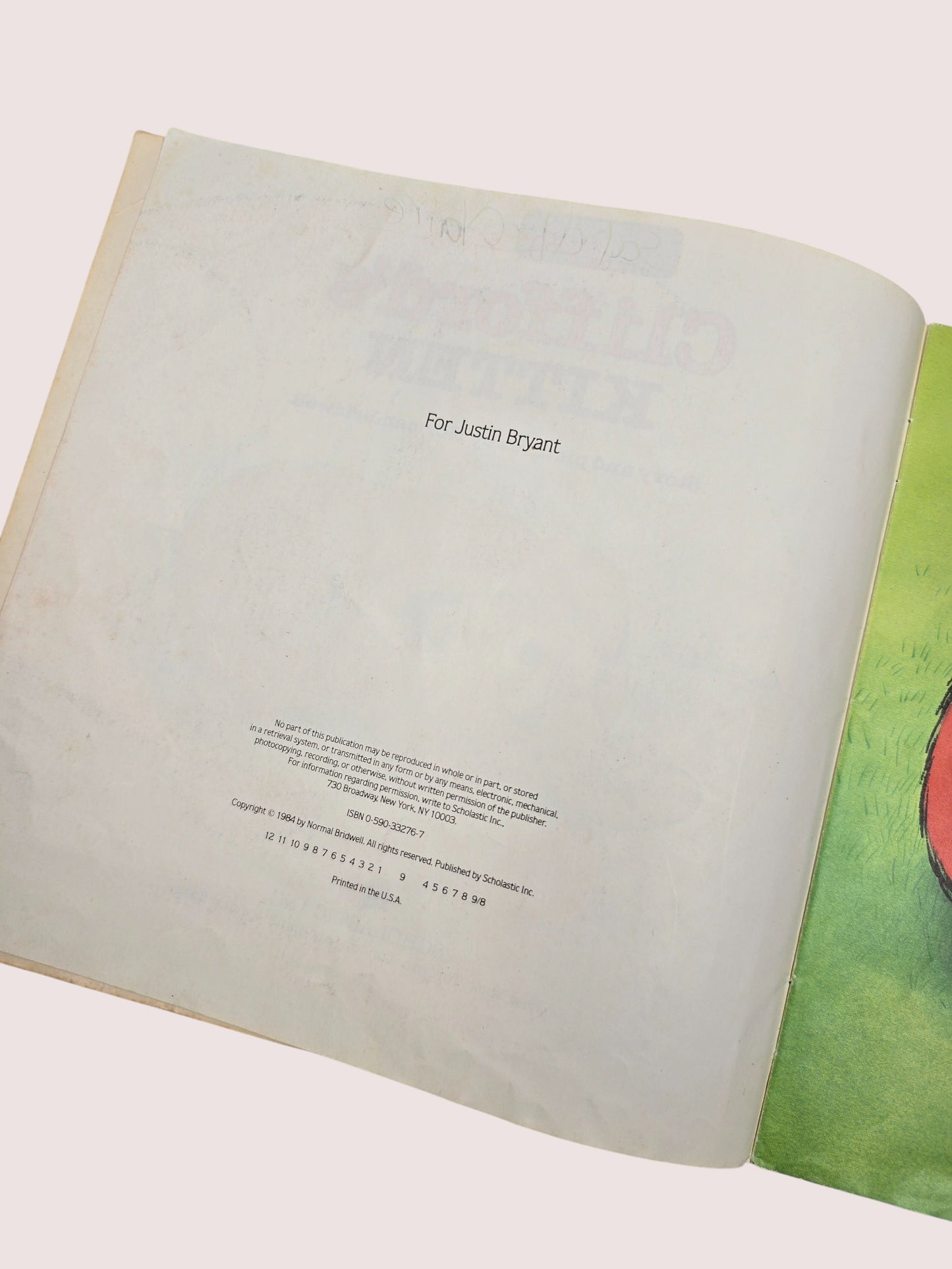 Vintage Clifford's Kitten paperback