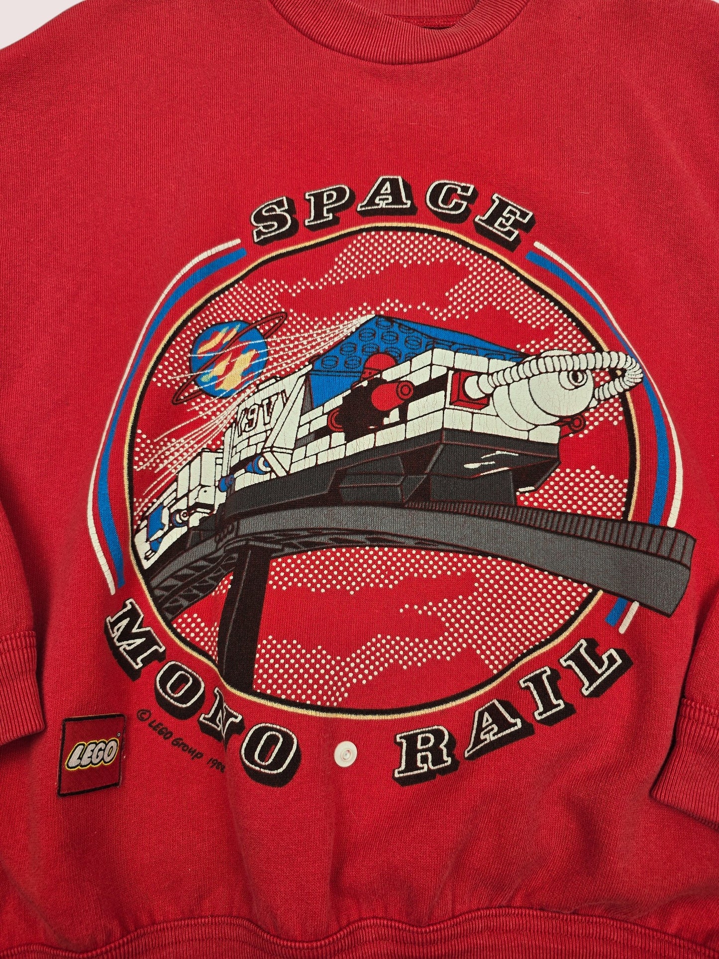 Vintage Lego Monorail crewneck best fit 7-10Y
