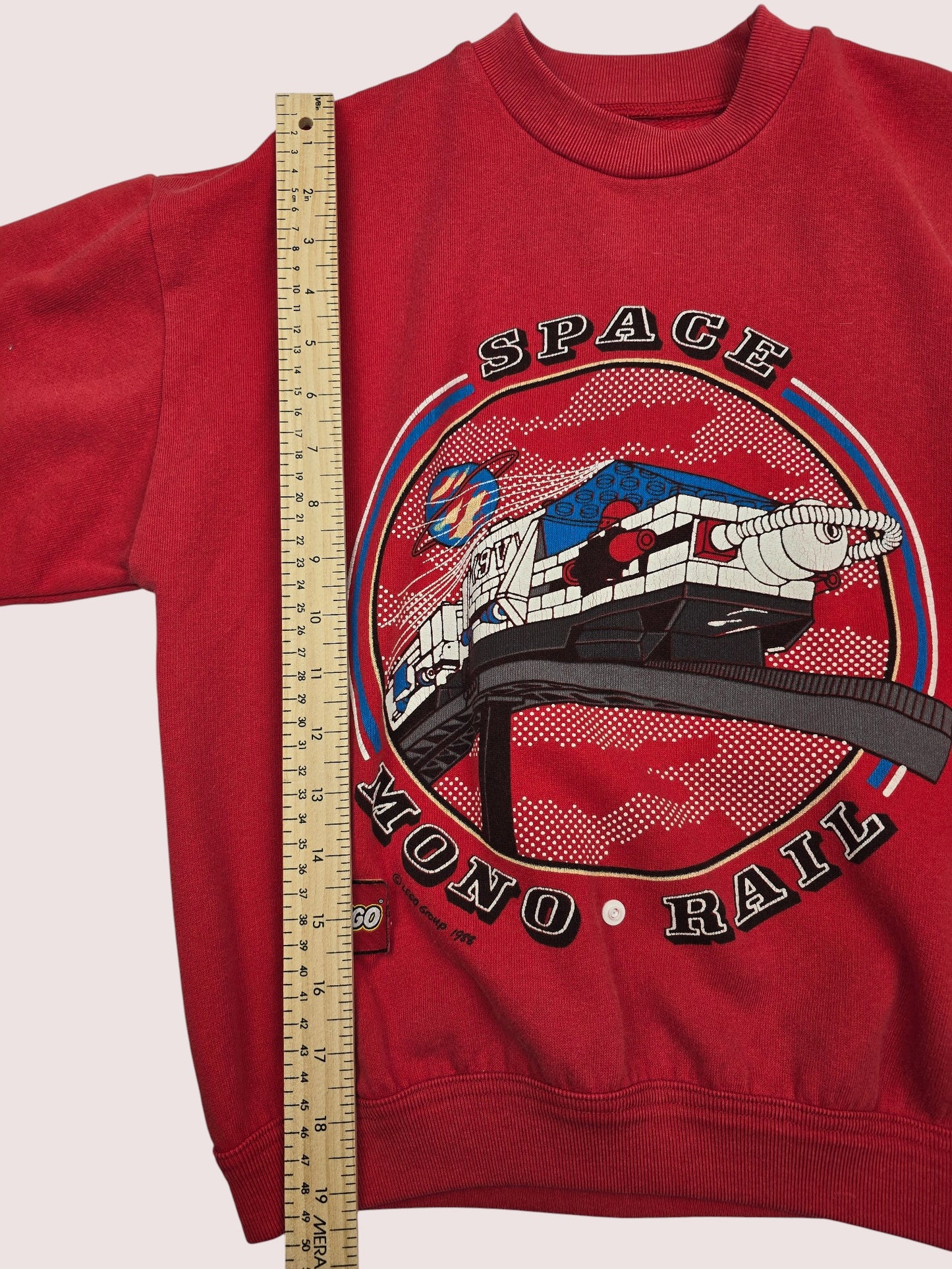 Vintage Lego Monorail crewneck best fit 7-10Y