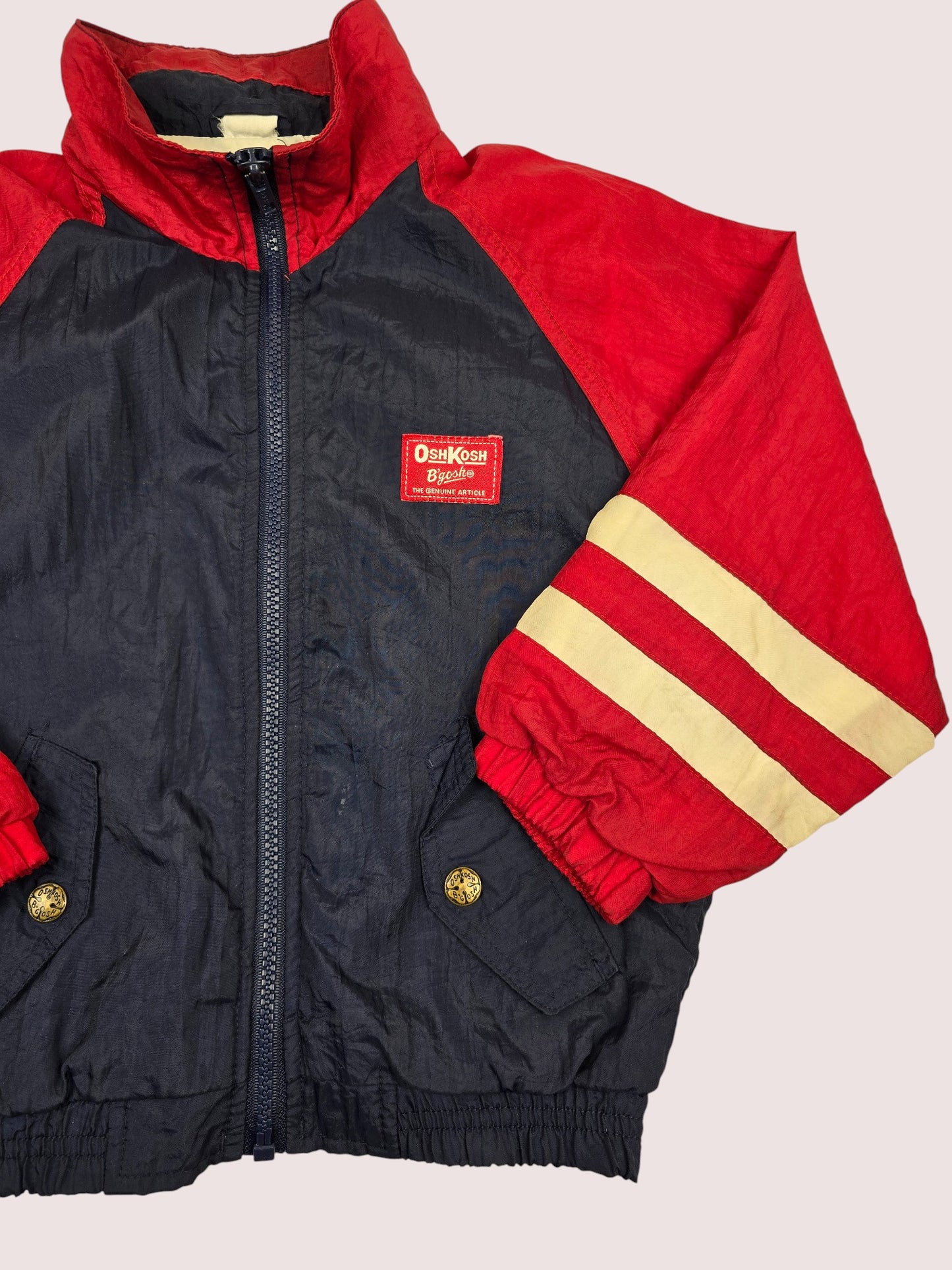 Vintage Oshkosh lightly lined windbreaker 4T