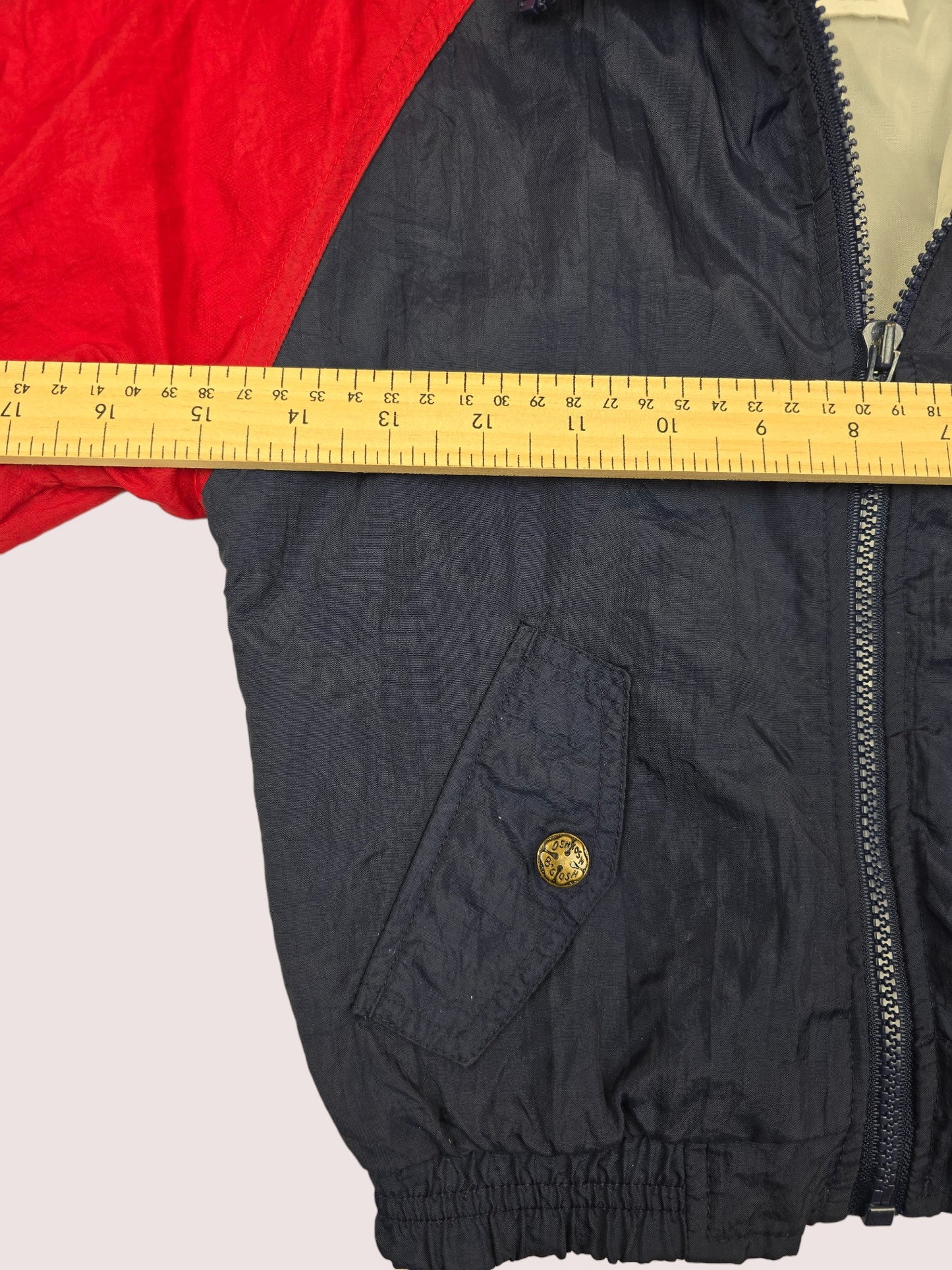 Vintage Oshkosh lightly lined windbreaker 4T