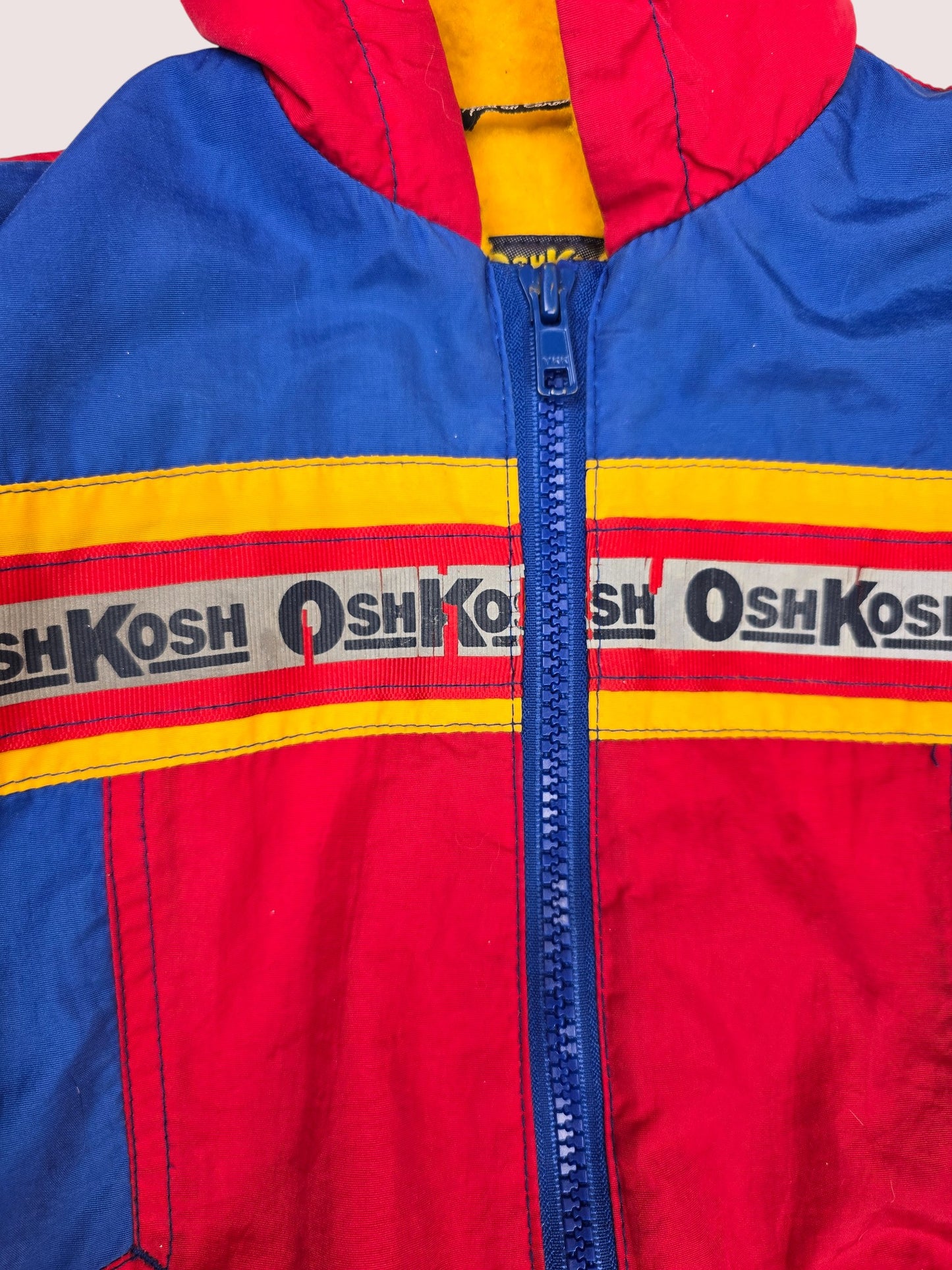 Vintage Oshkosh fleece lined snowsuit 18M