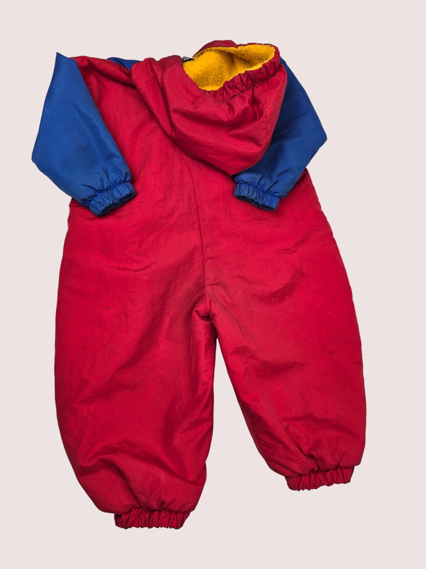 Vintage Oshkosh fleece lined snowsuit 18M