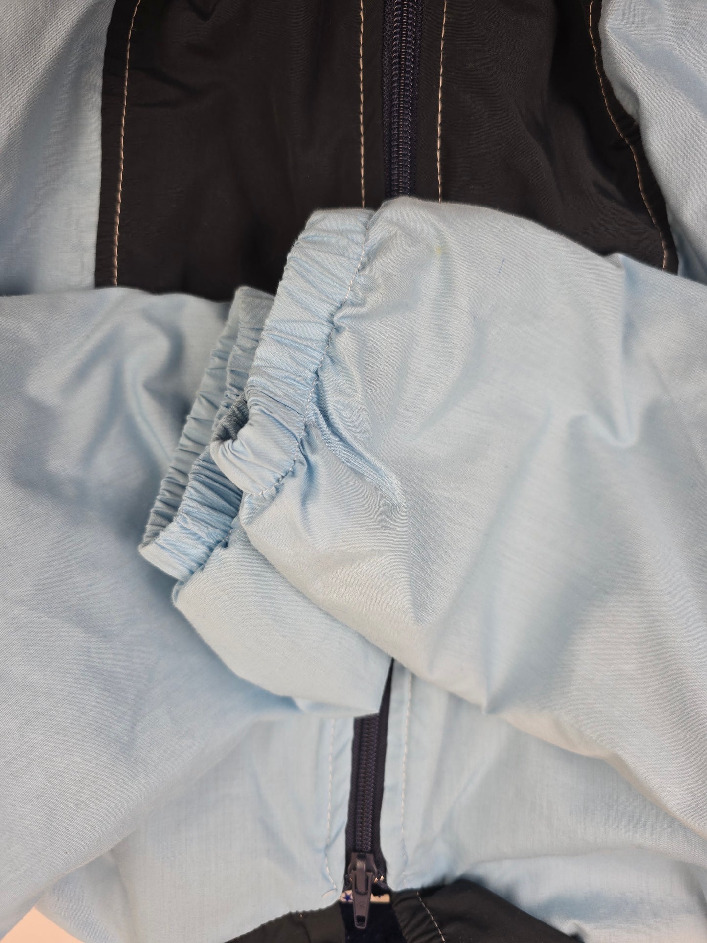 Vintage colourblock jacket fleece lined 3-4T