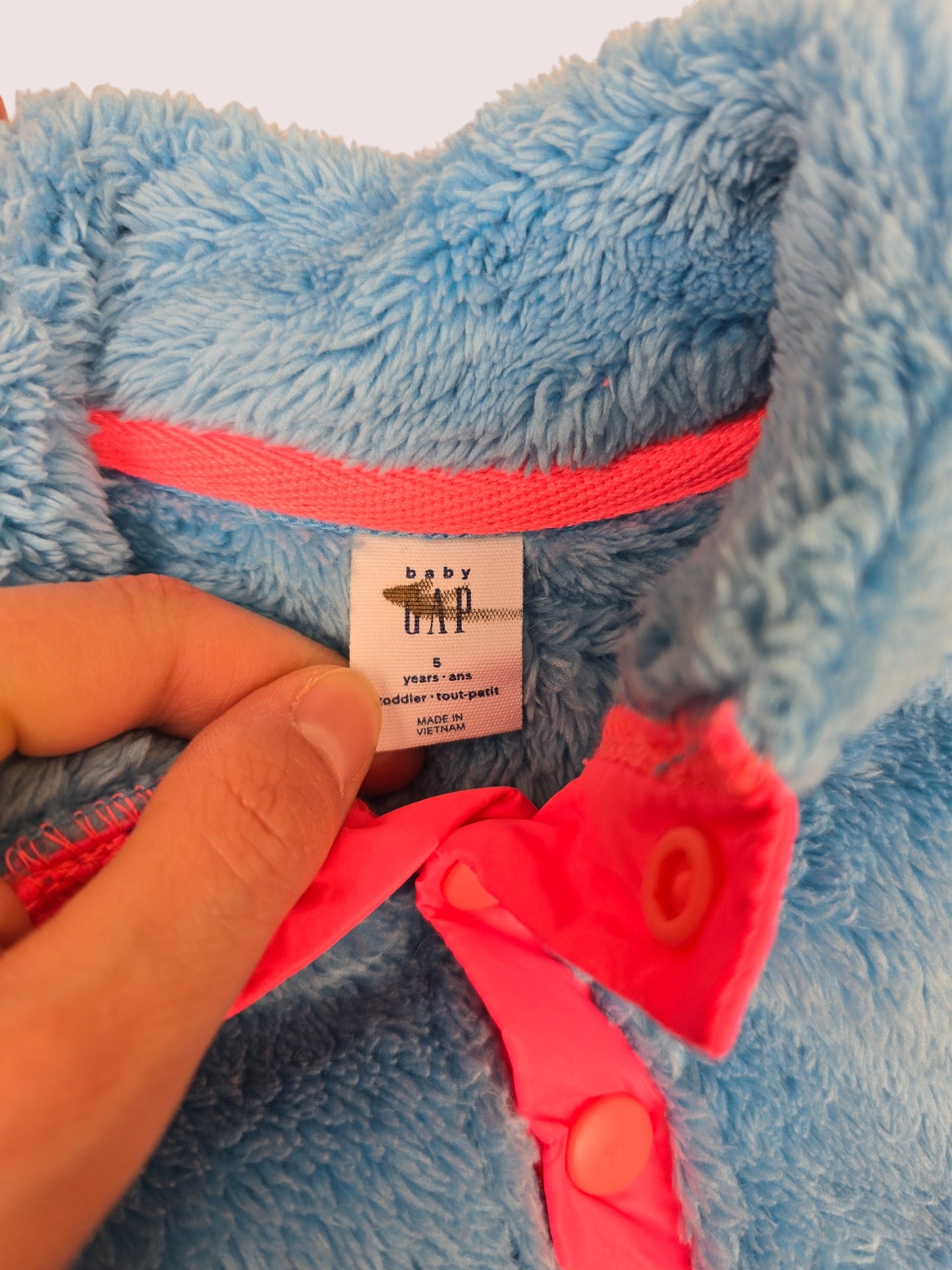 Gap colourblock fleece 5T