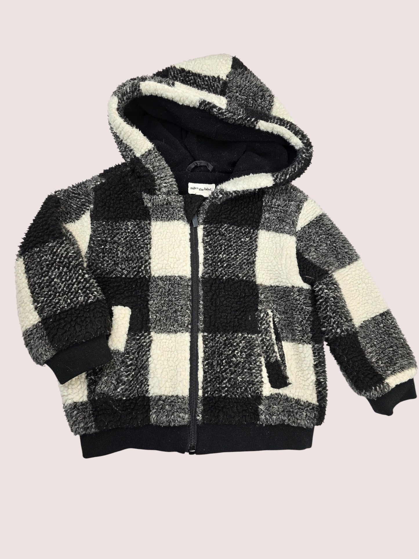 Miles the Label sherpa fleece lined jacket 2Y